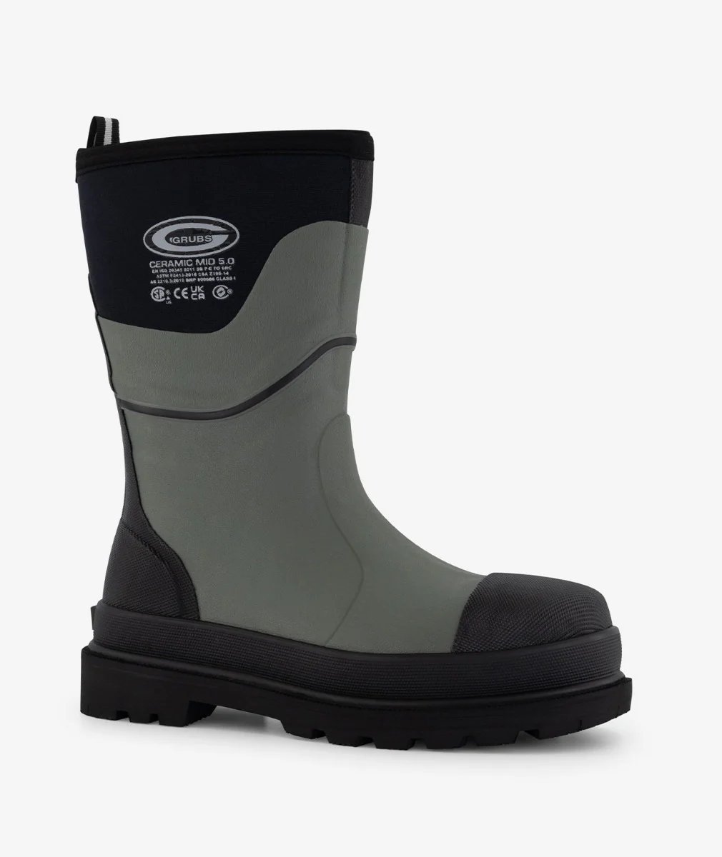 Grubs Ceramic 5.0 Mid Work & Safety Boot - Image 2