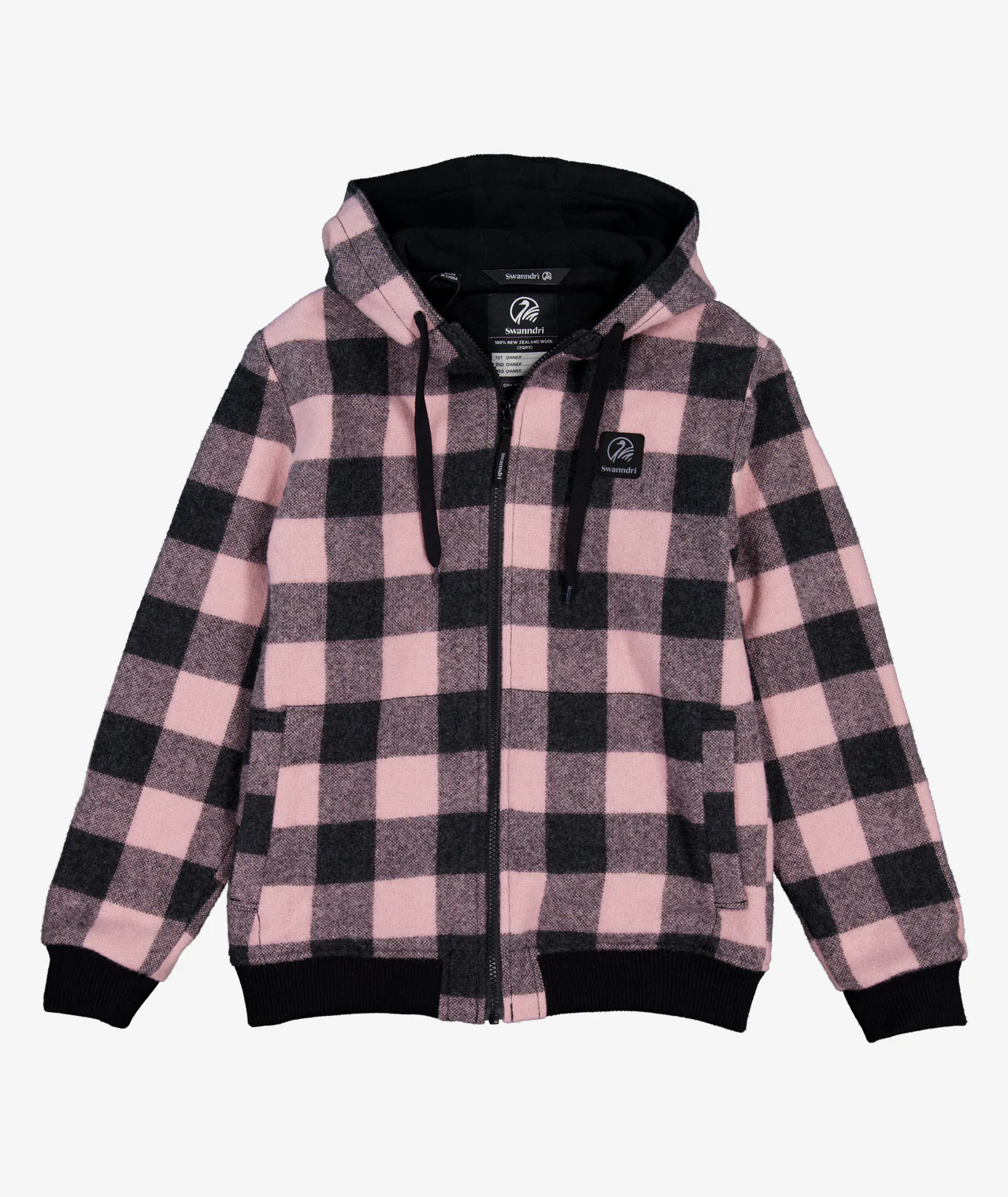 Kids' Crooked River Wool Hoodie
