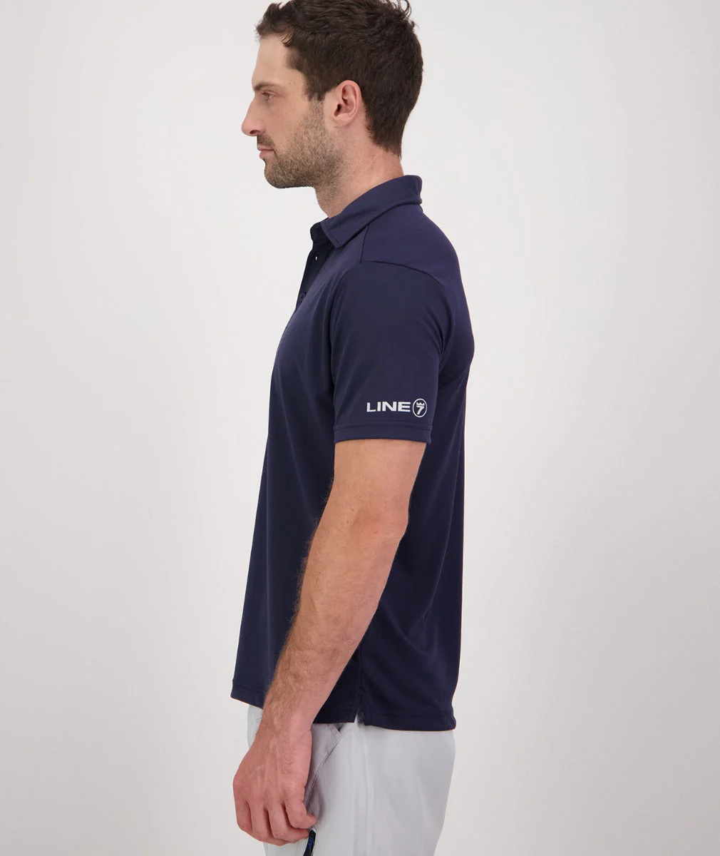 Line 7 Men's Ocean Crew Polo - Image 2
