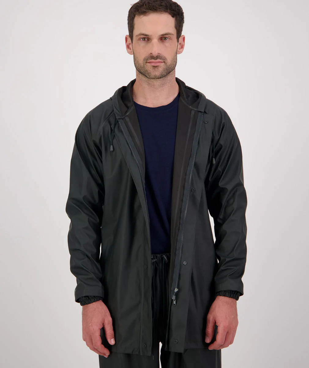 Line 7 Men's Station Green Waterproof Jacket V2 - Image 3
