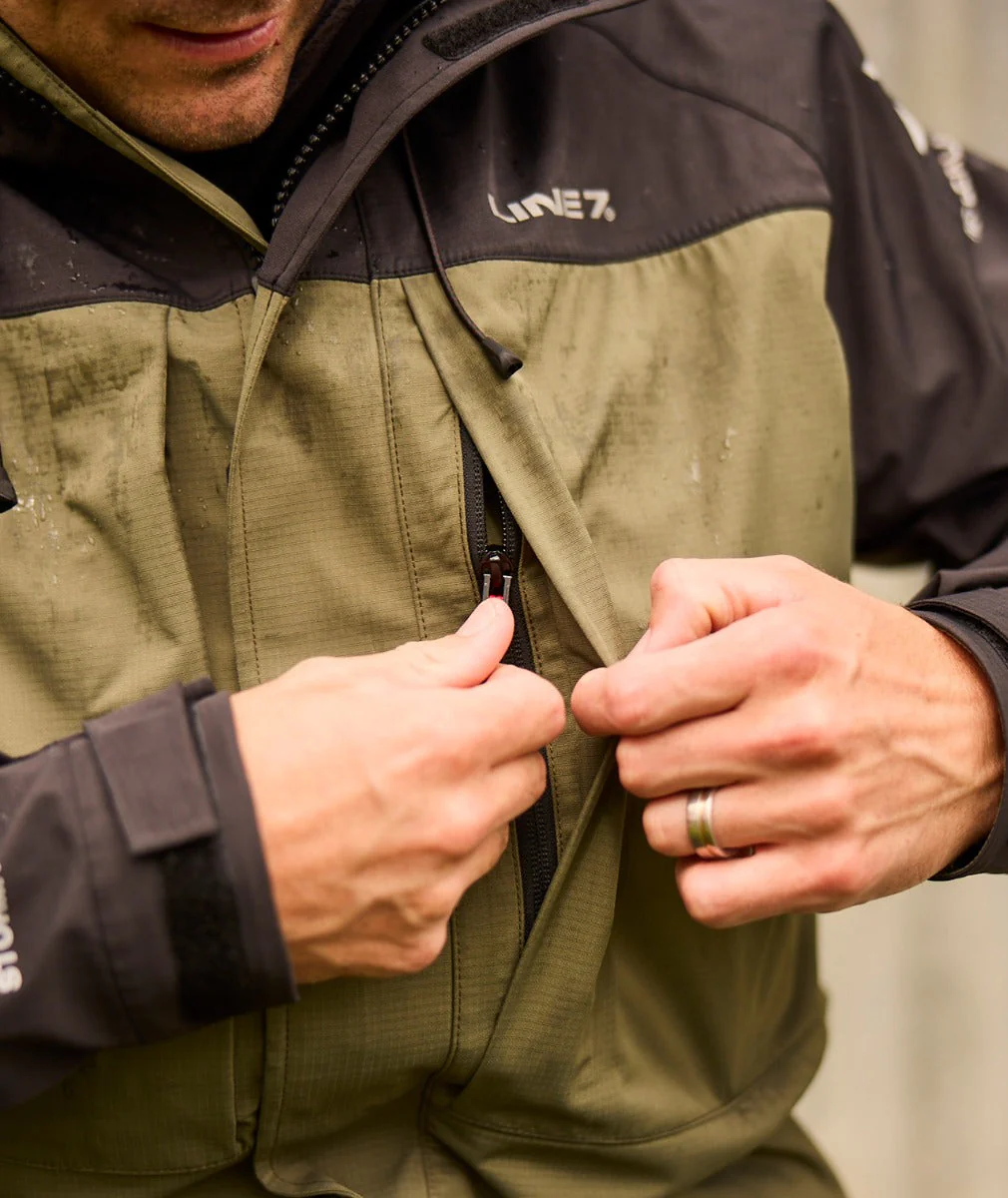 Line 7 Men's Territory Storm Pro20 Waterproof Jacket - Image 15