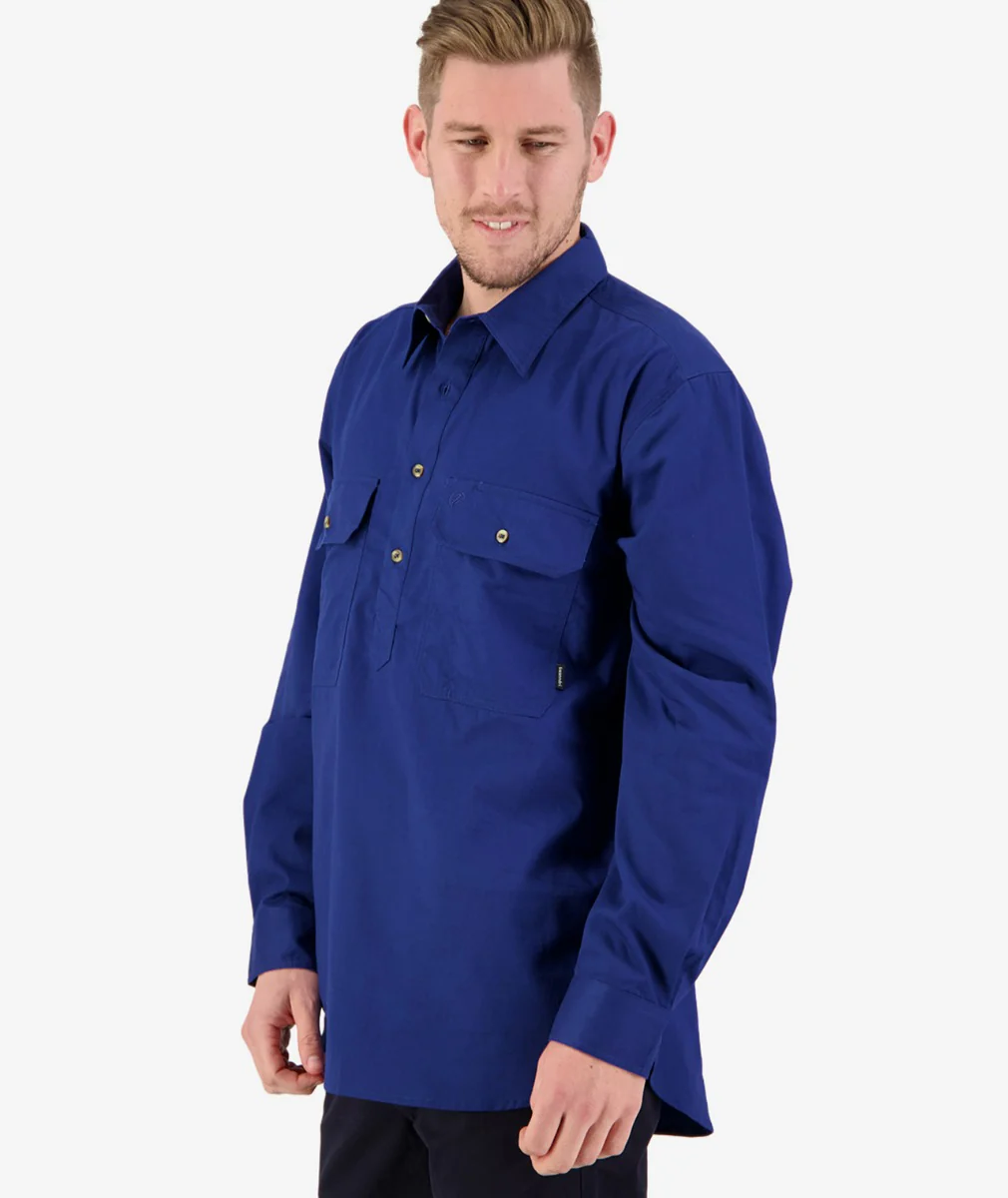Men's Bendigo Long Sleeve Work Shirt - Image 2