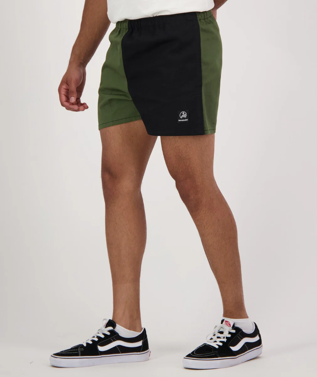 Men's Chequered Rugby Short - Image 3