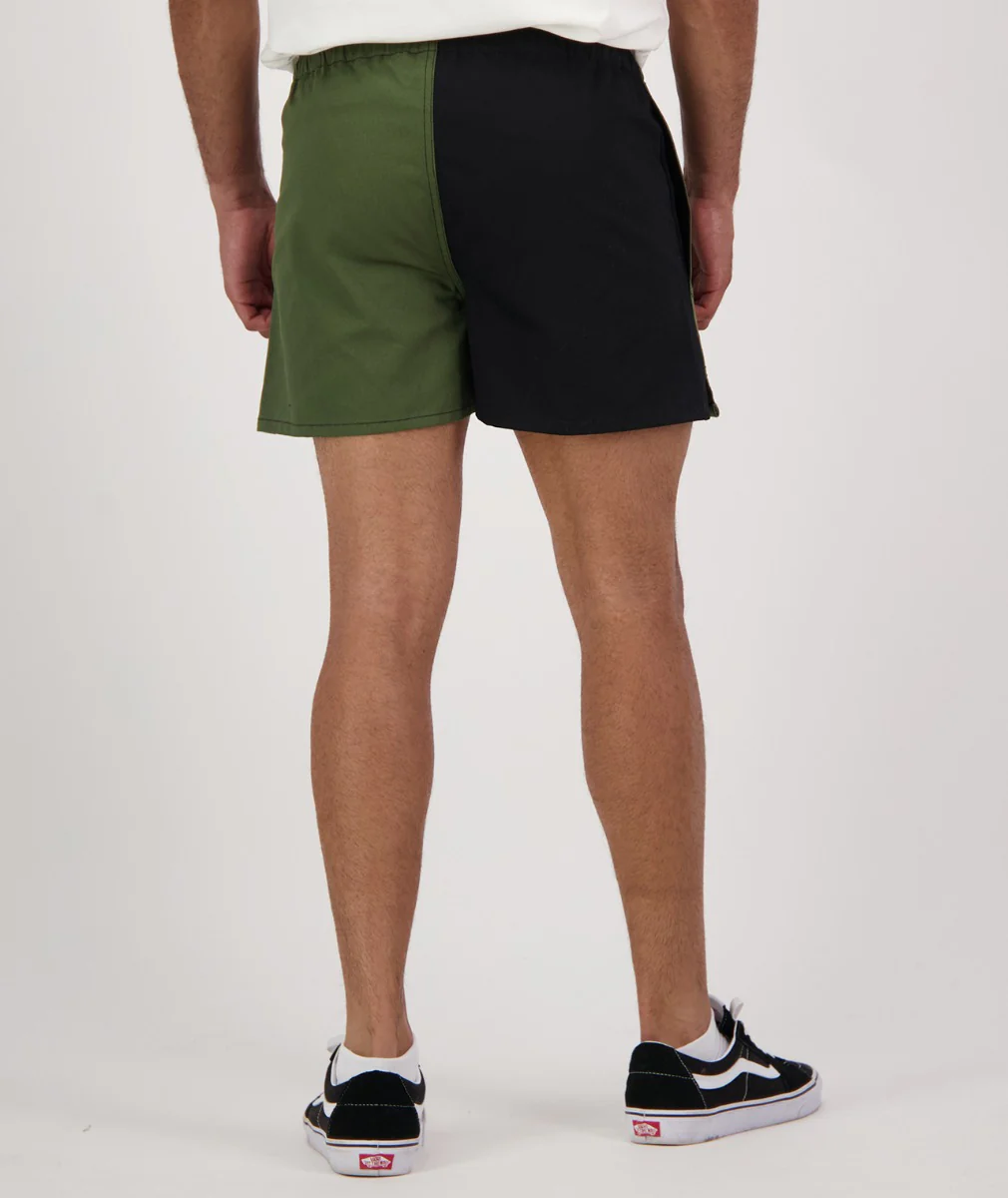 Men's Chequered Rugby Short - Image 4