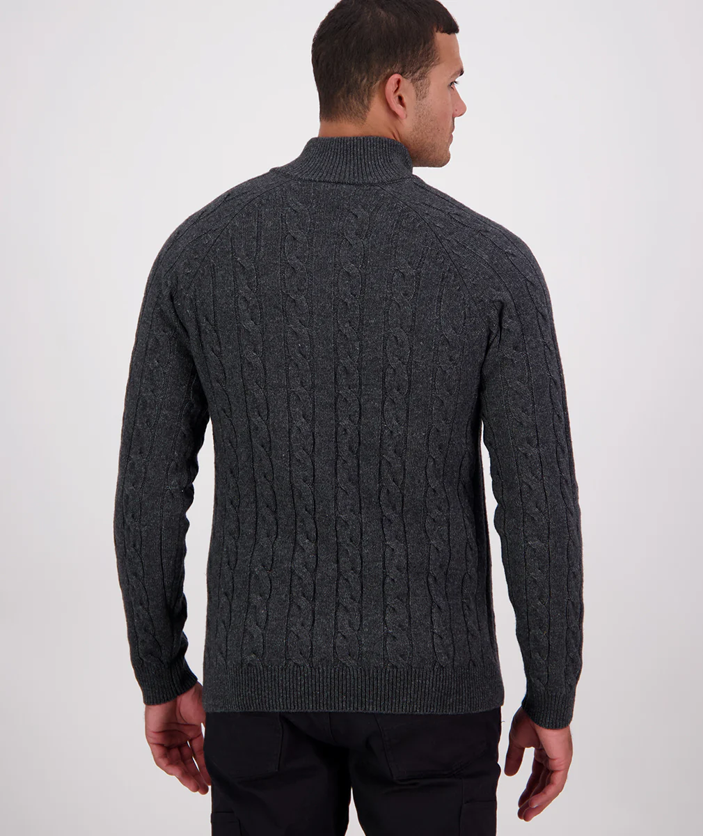 Men's Doncaster V2 Zip Cable Knit - Image 6