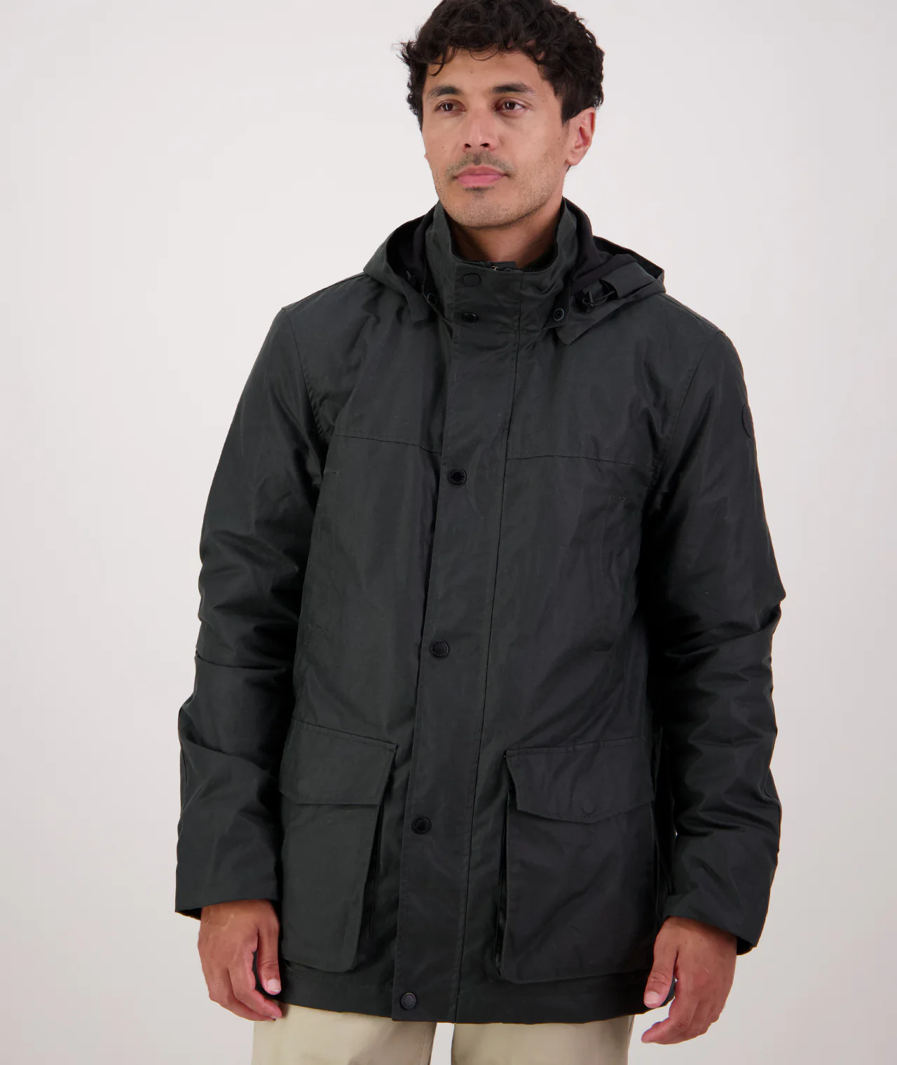 Men's Evans Flat V2 Oilskin Jacket - Image 2