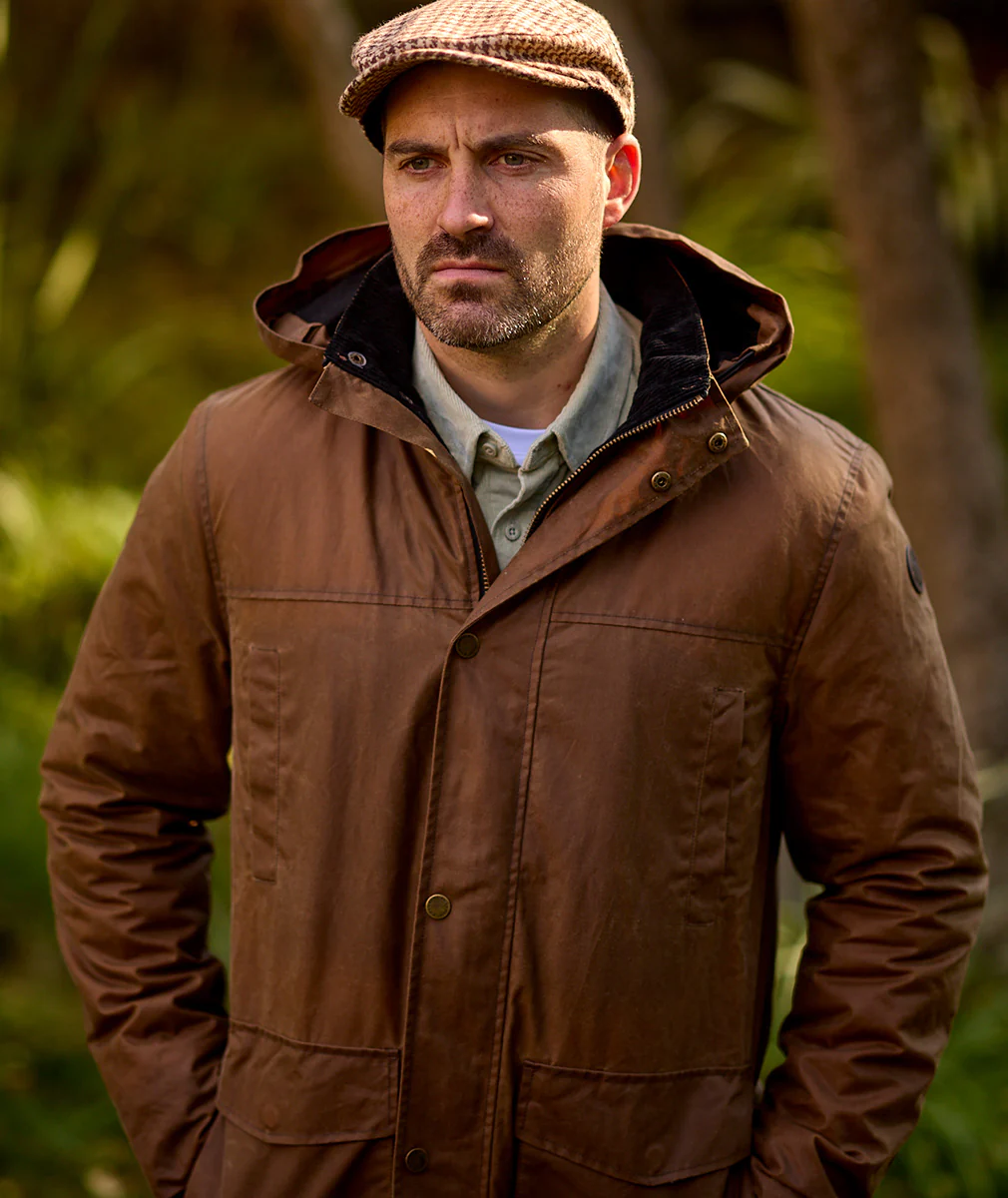 Men's Evans Flat V2 Oilskin Jacket - Image 2