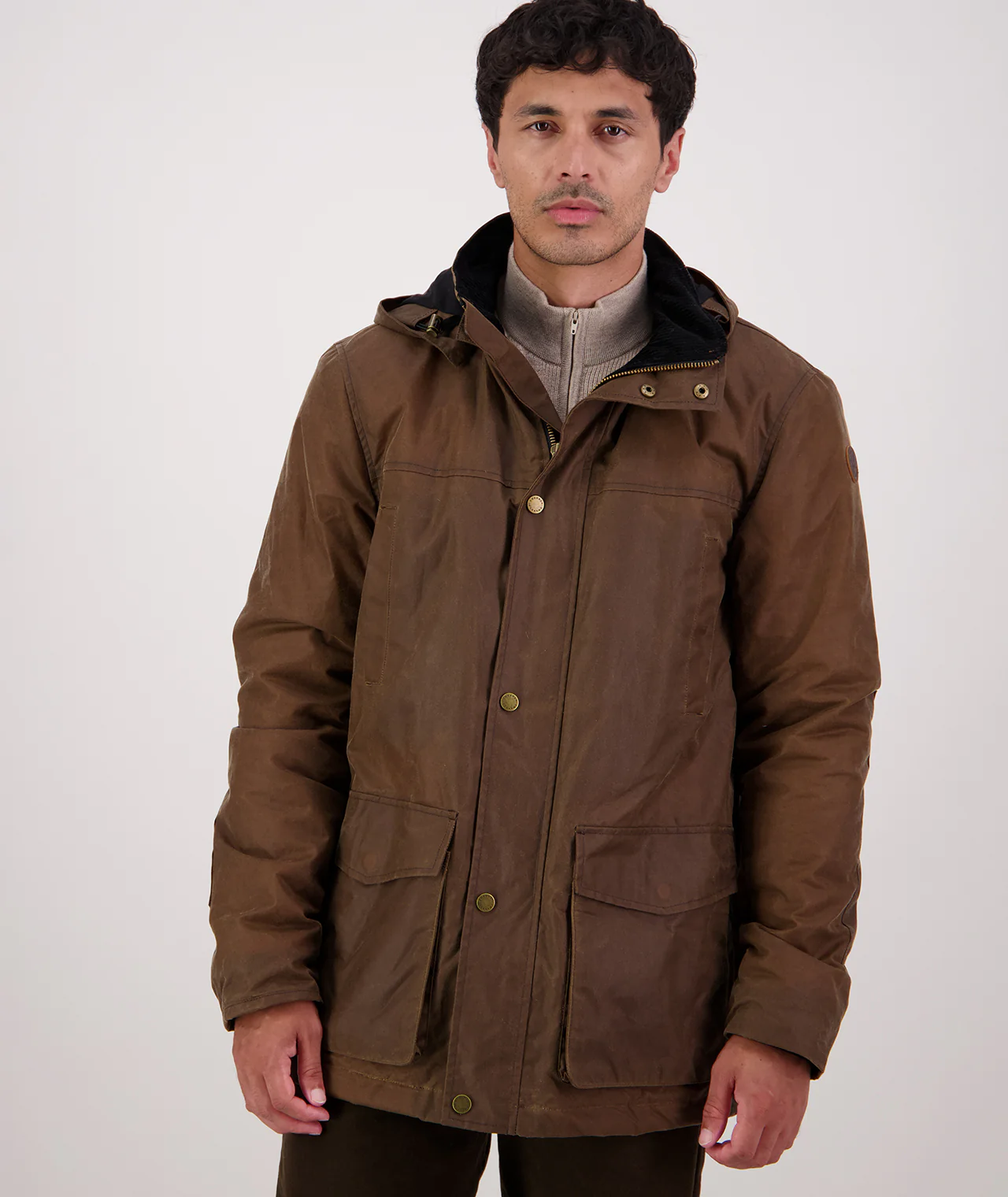 Men's Evans Flat V2 Oilskin Jacket - Image 3
