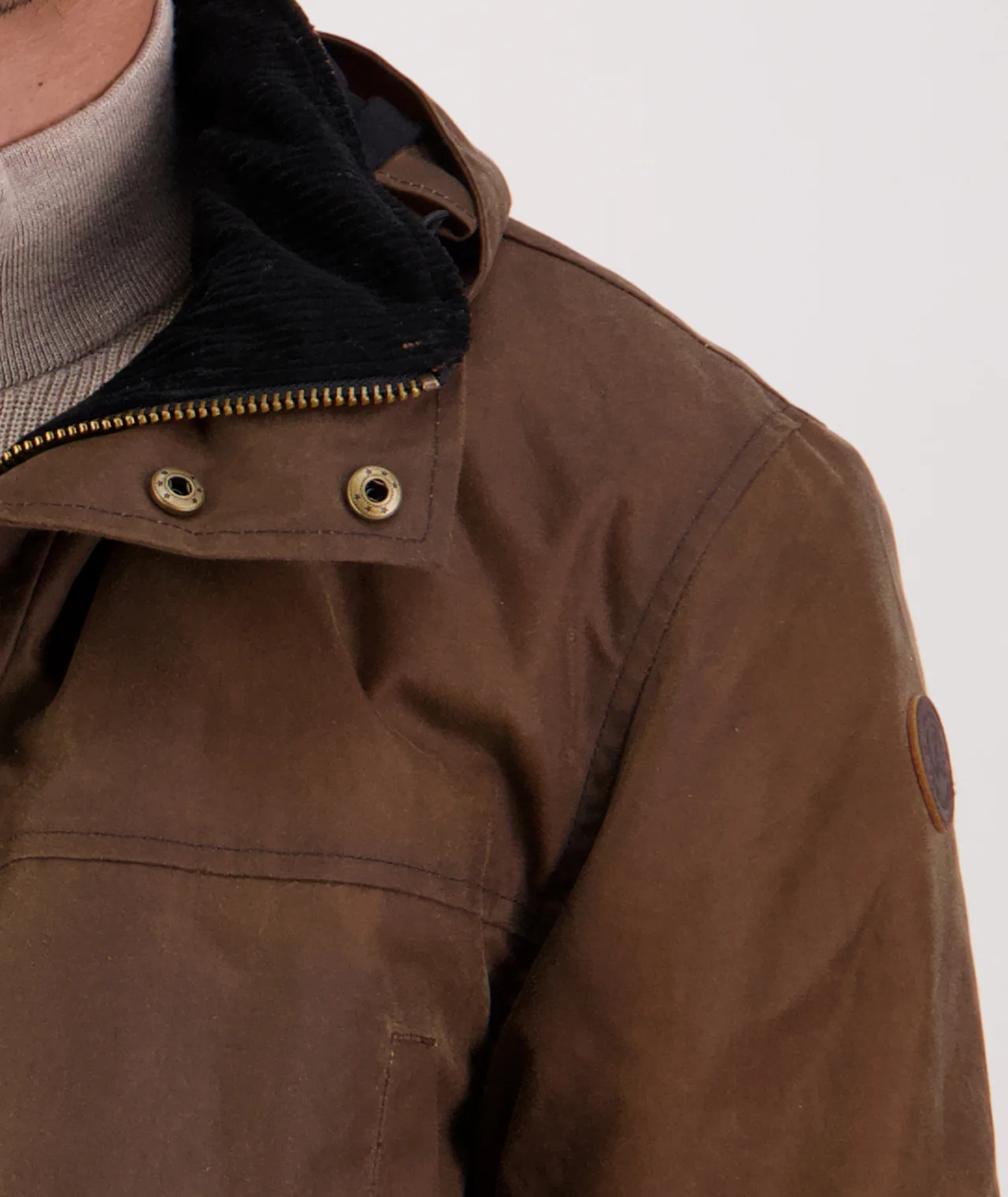 Men's Evans Flat V2 Oilskin Jacket - Image 7