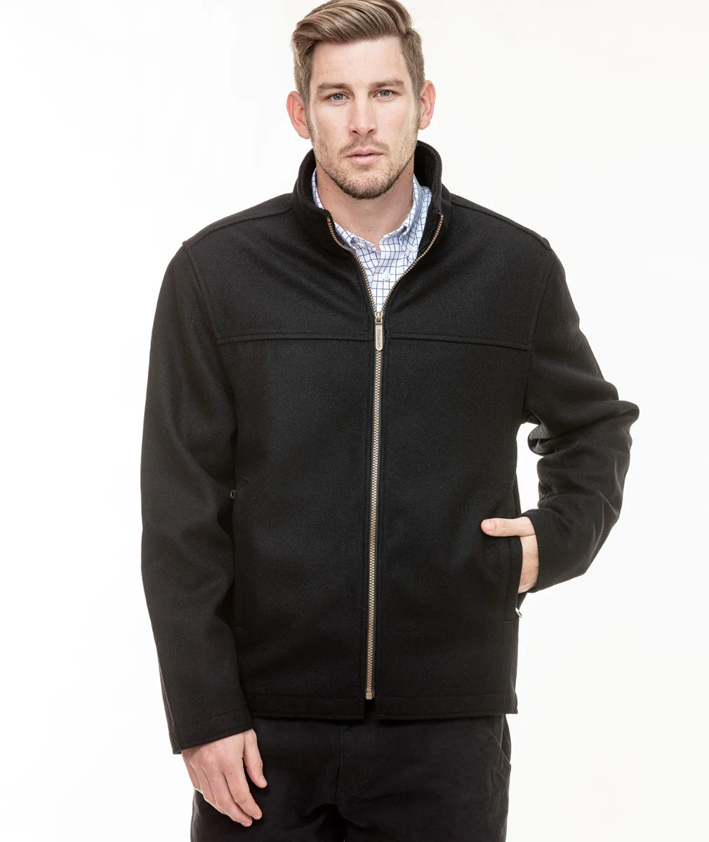 Men's Falcon Wool Jacket - Image 2
