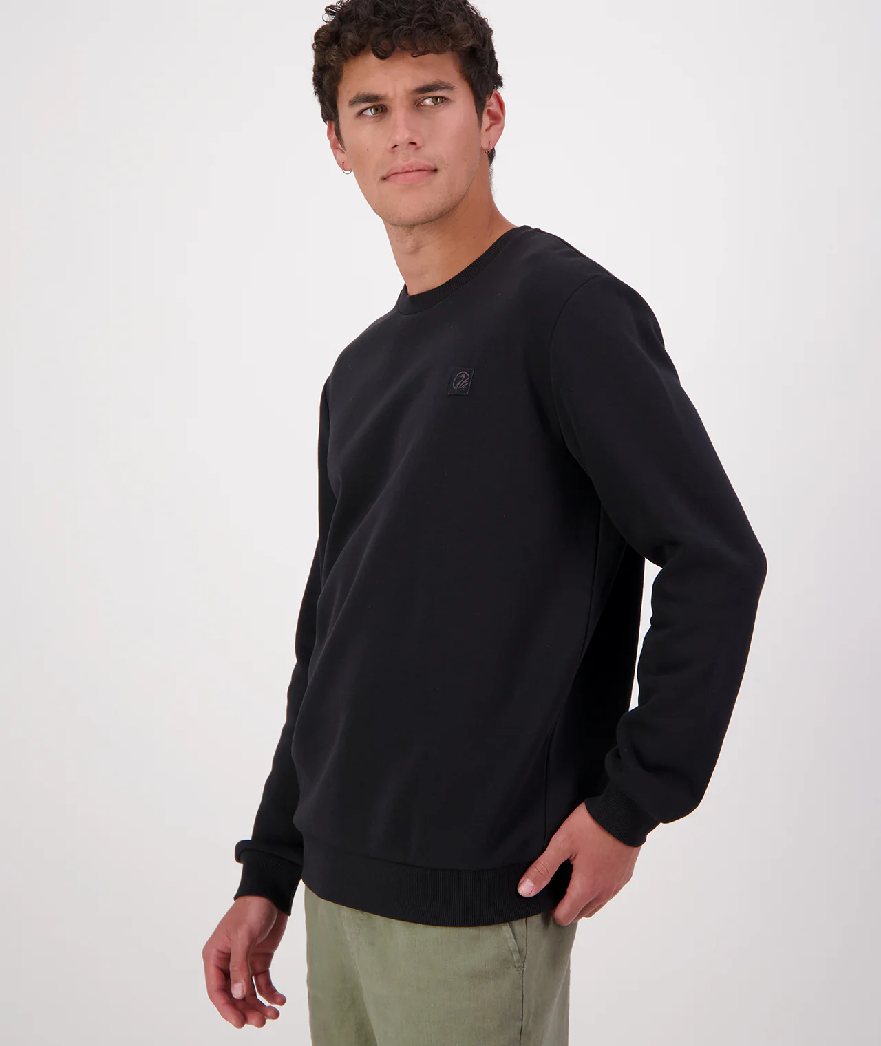 Men's Fundamentals Cotton Fleece Crew - Image 2