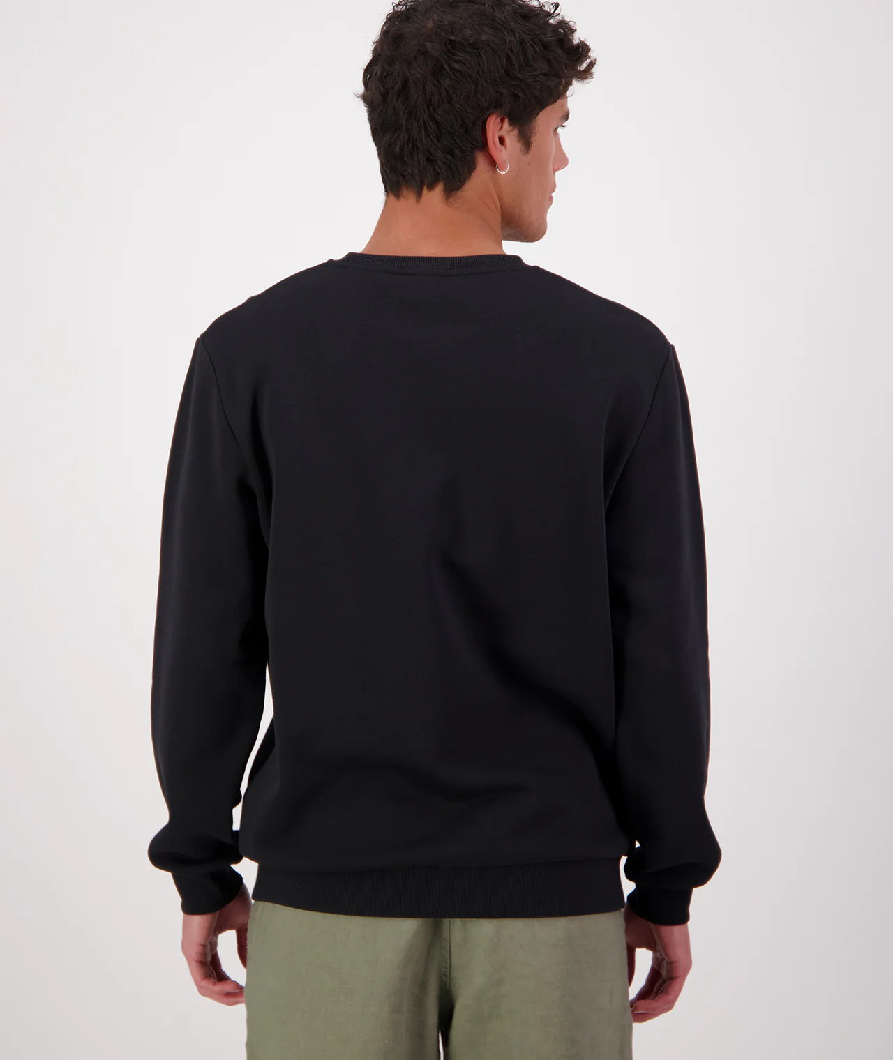 Men's Fundamentals Cotton Fleece Crew - Image 3