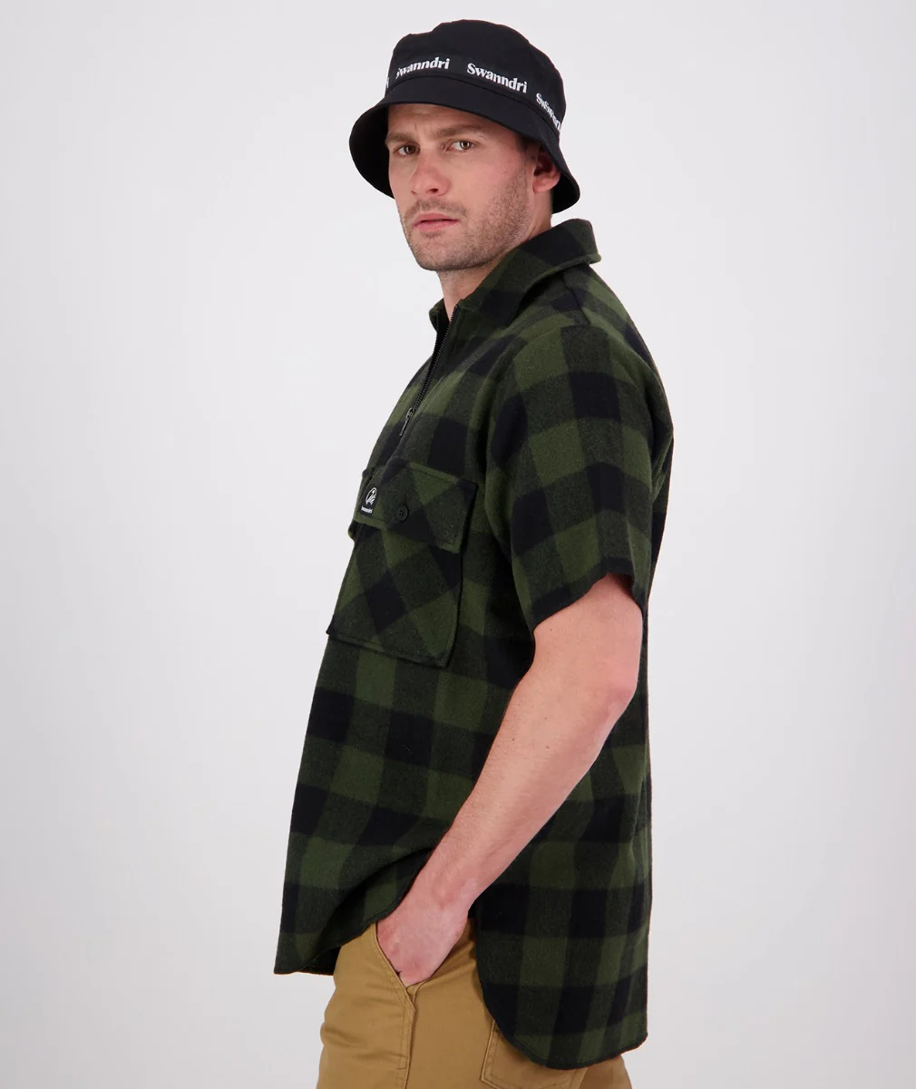 Men's Henderson Short Sleeve Wool Jacket - Image 4