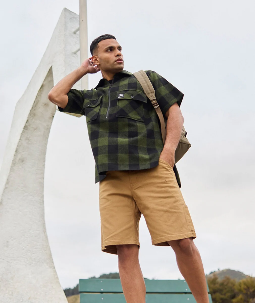 Men's Henderson Short Sleeve Wool Jacket - Image 9