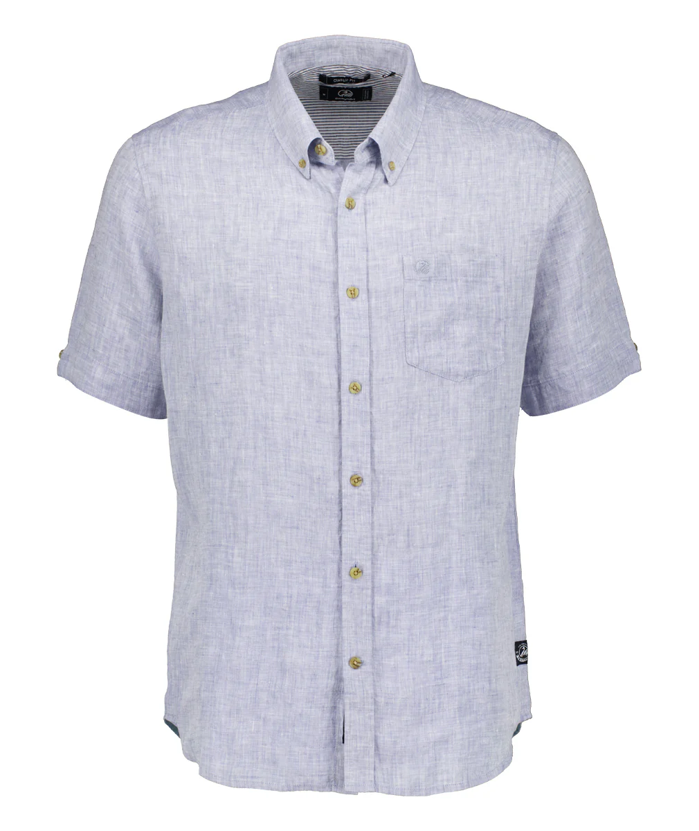 Men's Humber Linen Short Sleeve Shirt - Image 6