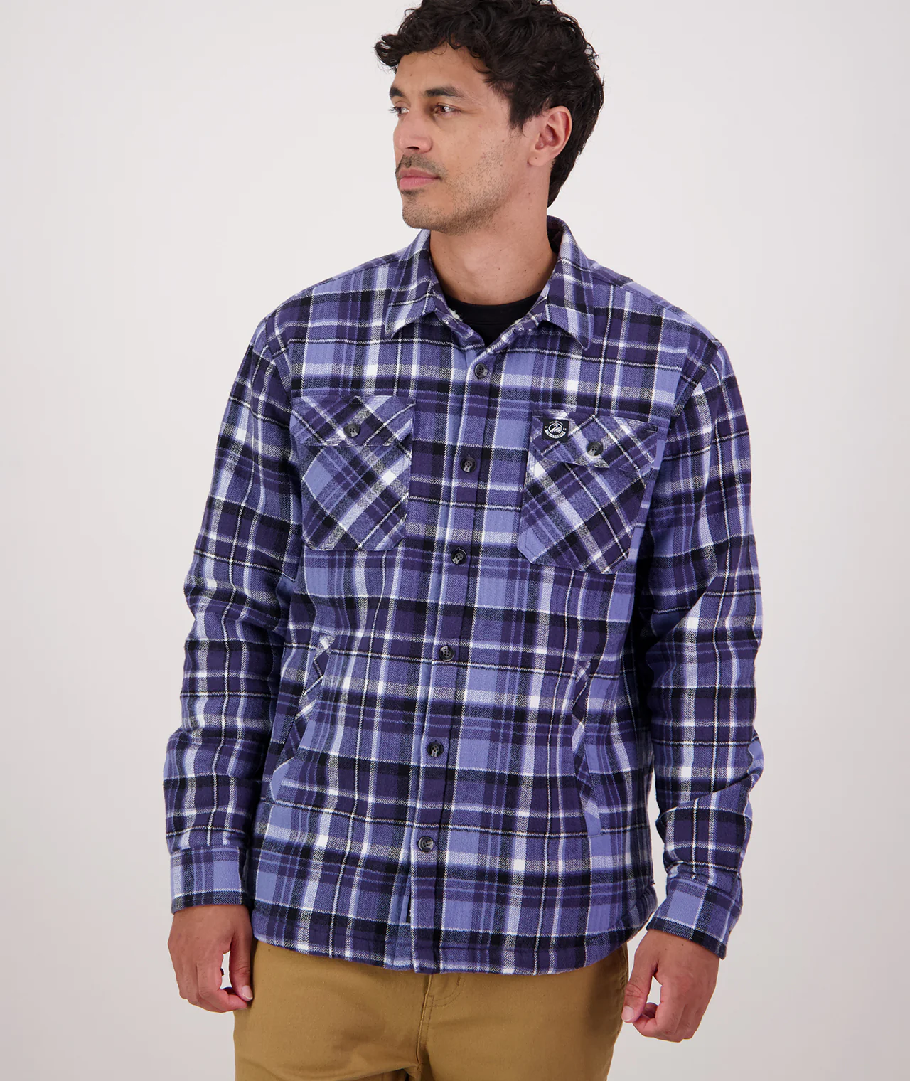 Men's Morven Sherpa Long Sleeve Shirt - Image 3