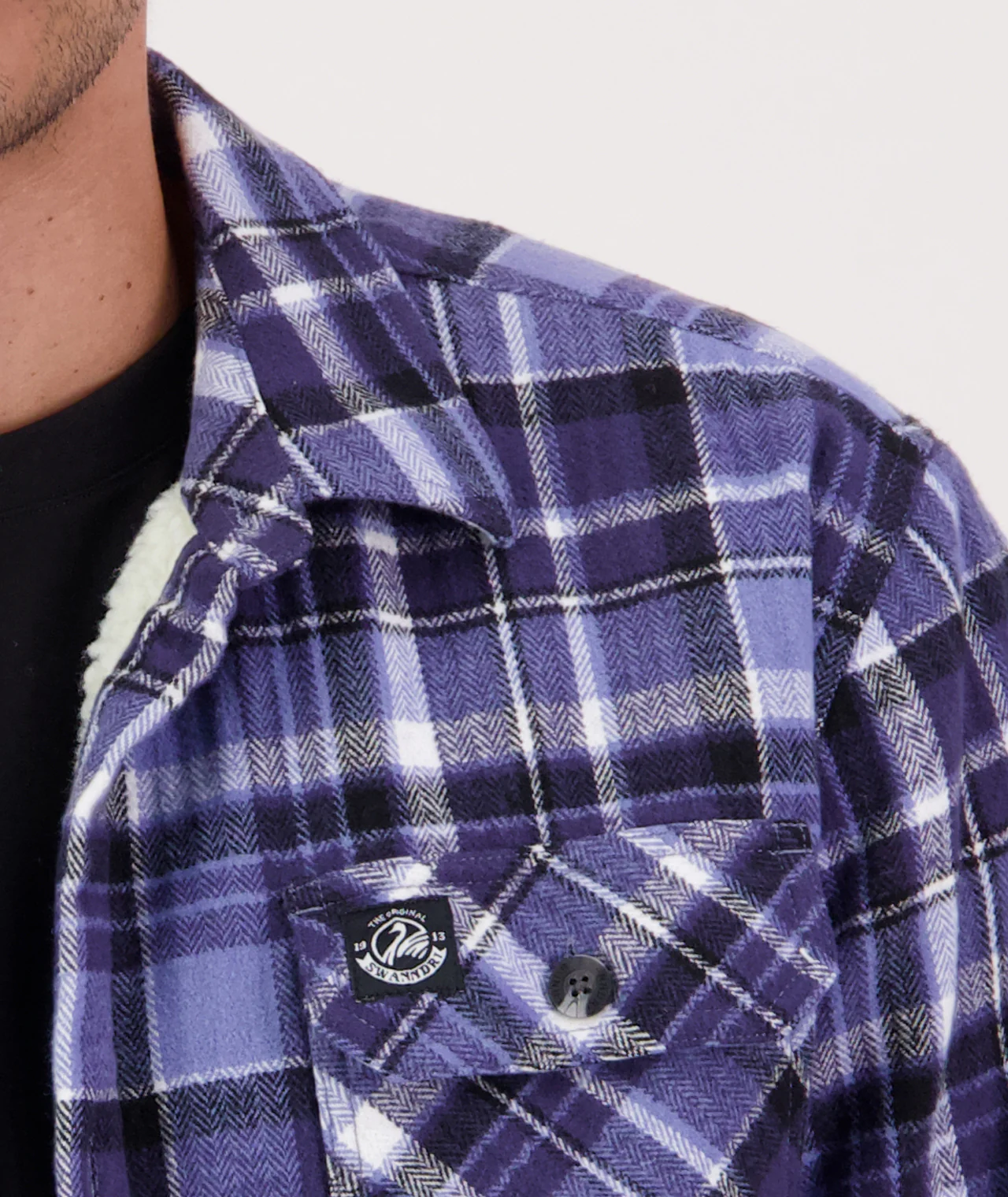 Men's Morven Sherpa Long Sleeve Shirt - Image 6
