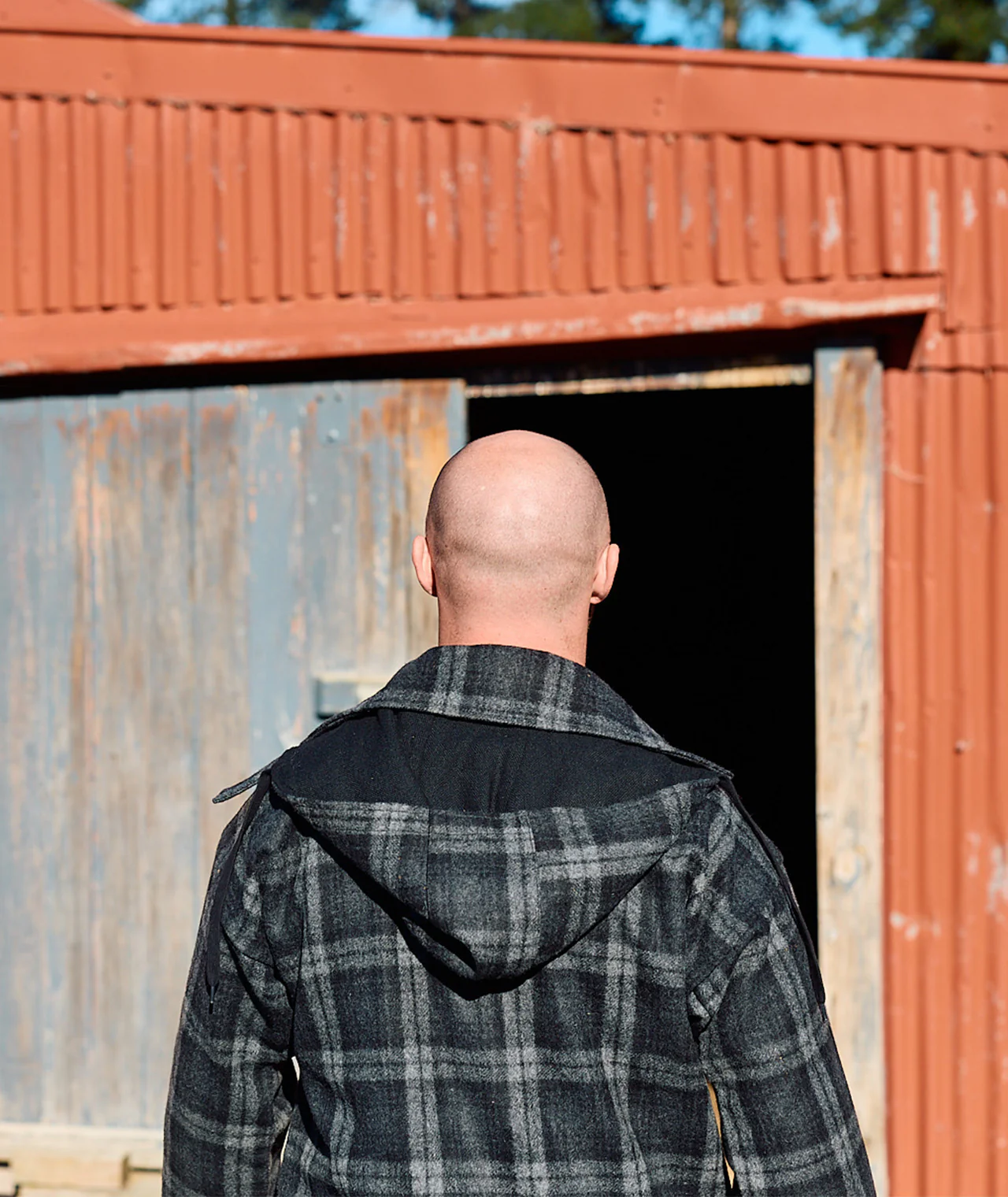 Men's Mosgiel Wool Bushshirt with Zip-up Front - Image 9