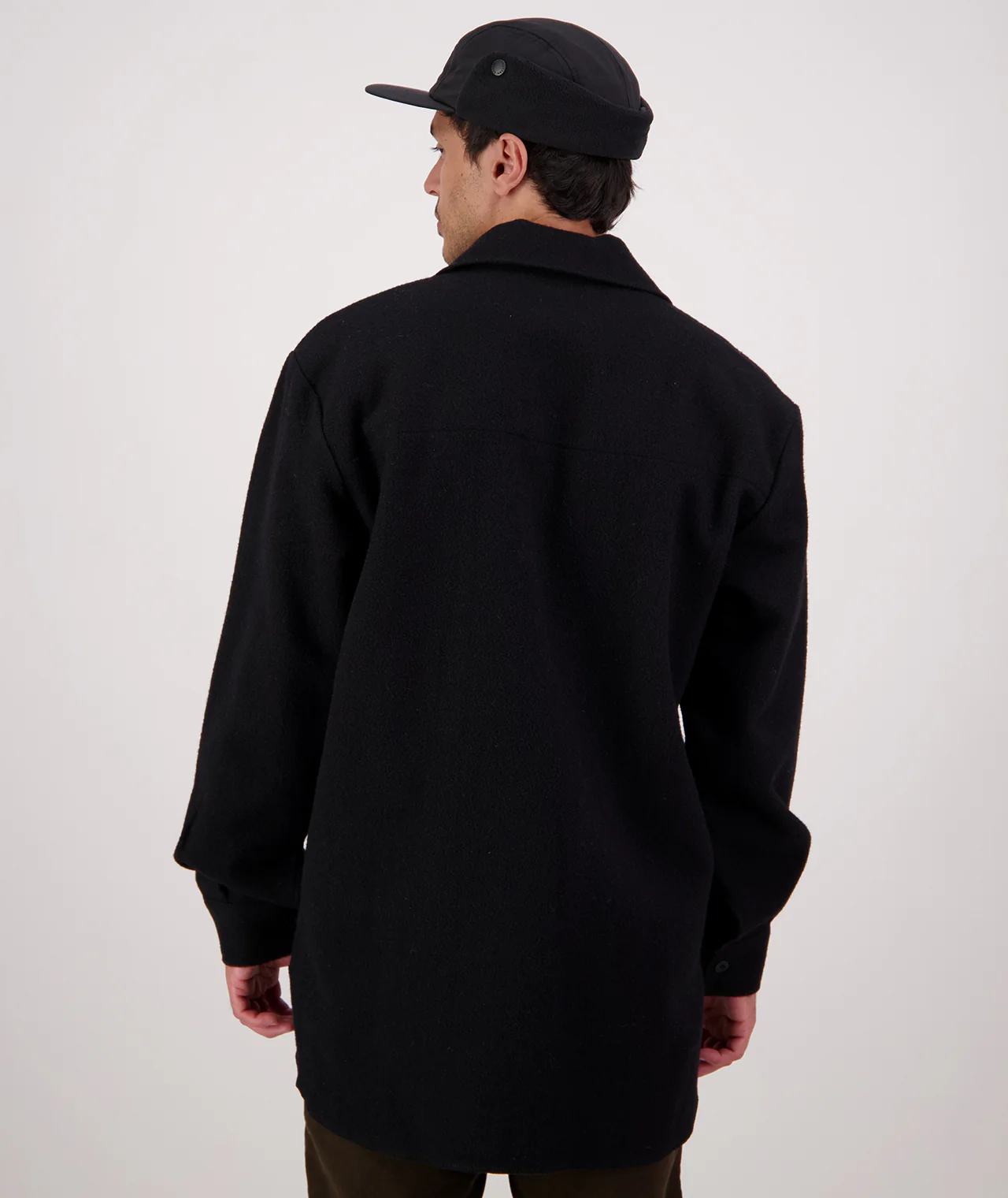 Men's Ranger Wool Zip Front Bushshirt - Image 3