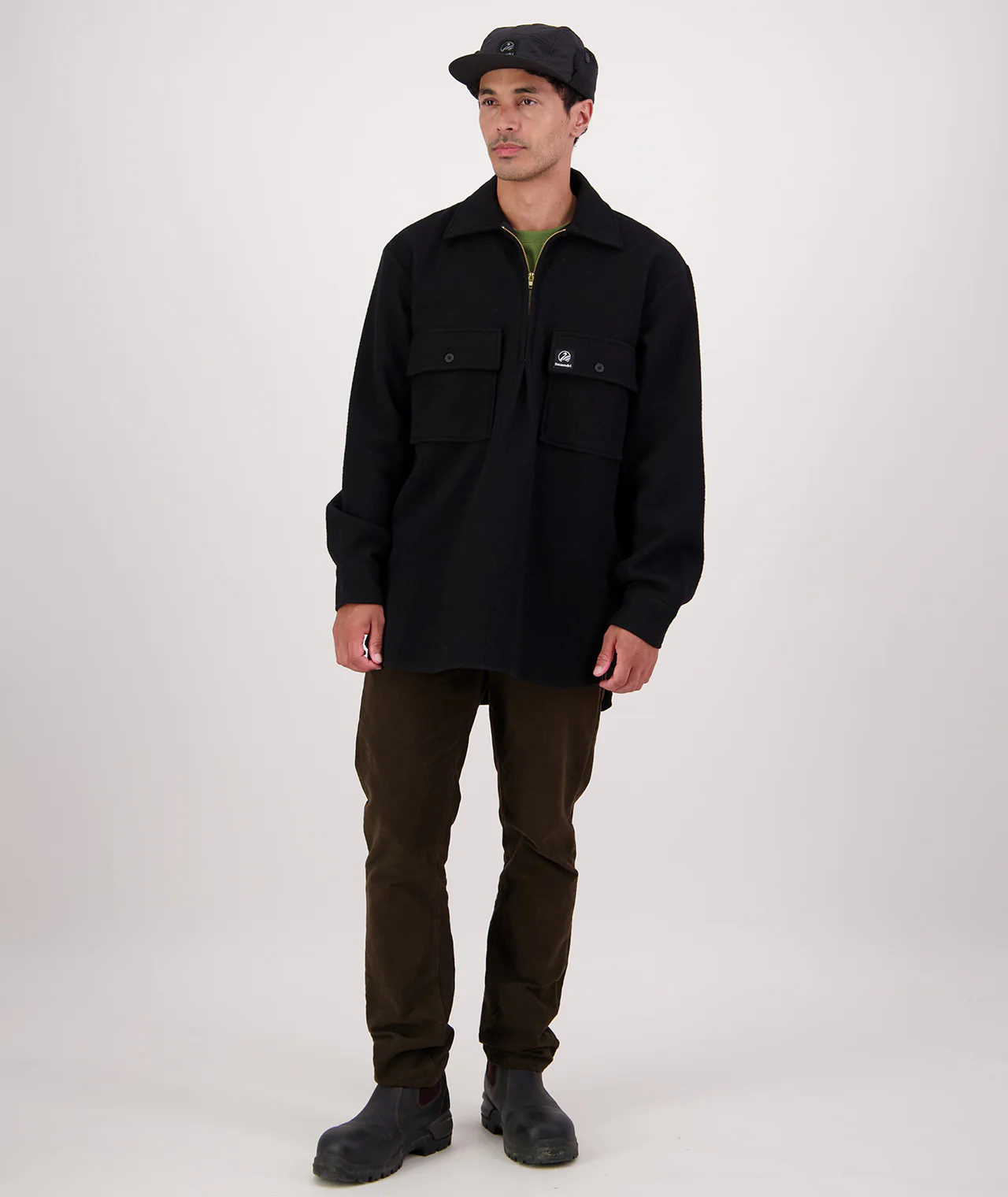 Men's Ranger Wool Zip Front Bushshirt - Image 4