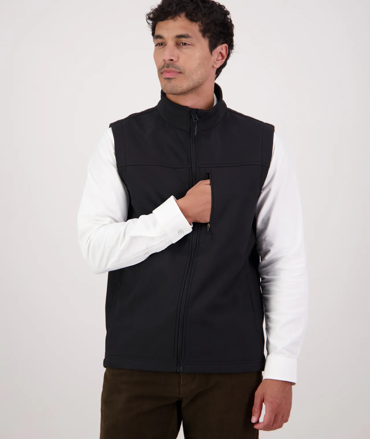 Men's Redwoods Windproof Softshell Vest - Image 7