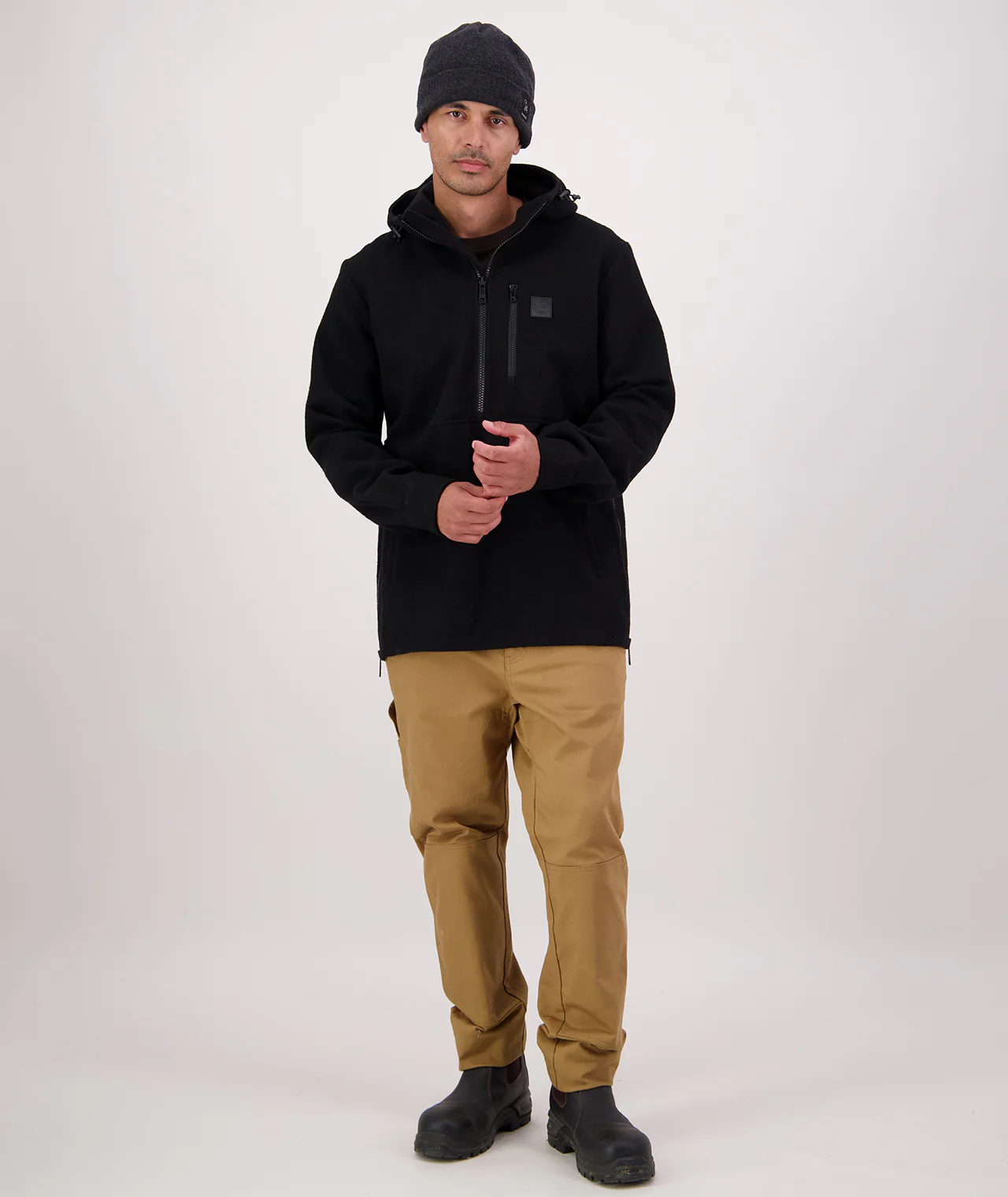 Men's Reidston Windproof Wool Anorak - Image 9