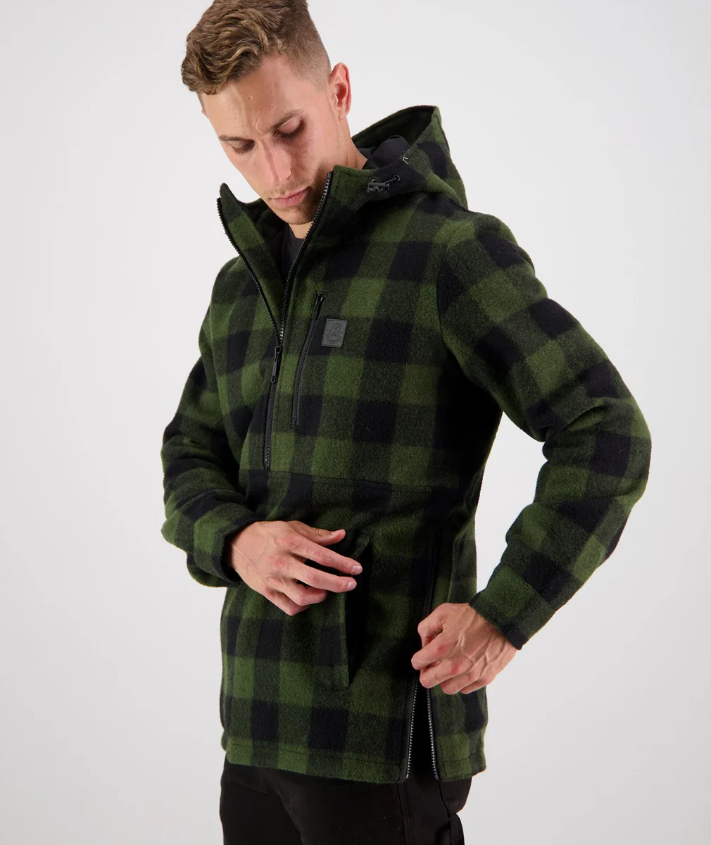 Men's Reidston Windproof Wool Anorak - Image 3