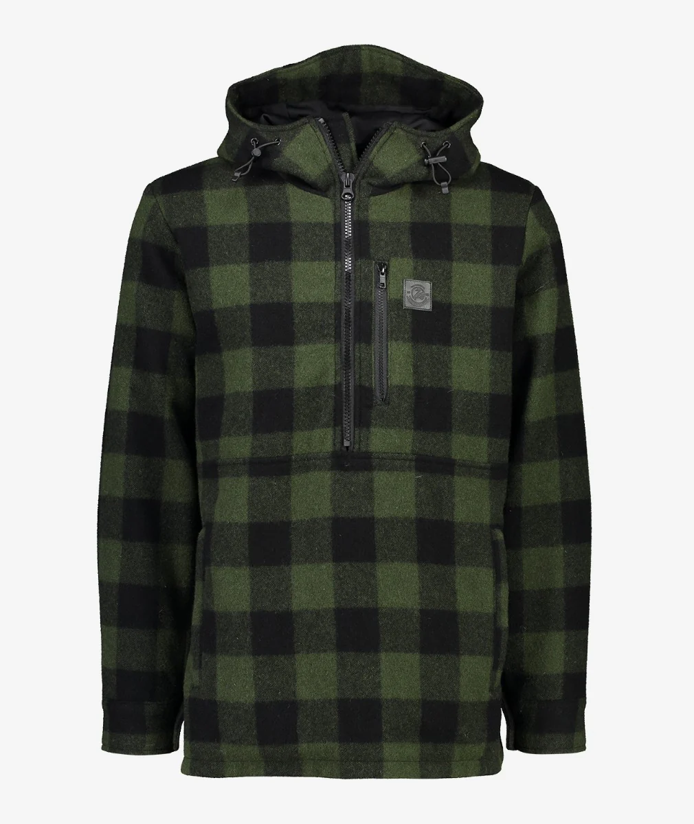 Men's Reidston Windproof Wool Anorak - Image 9