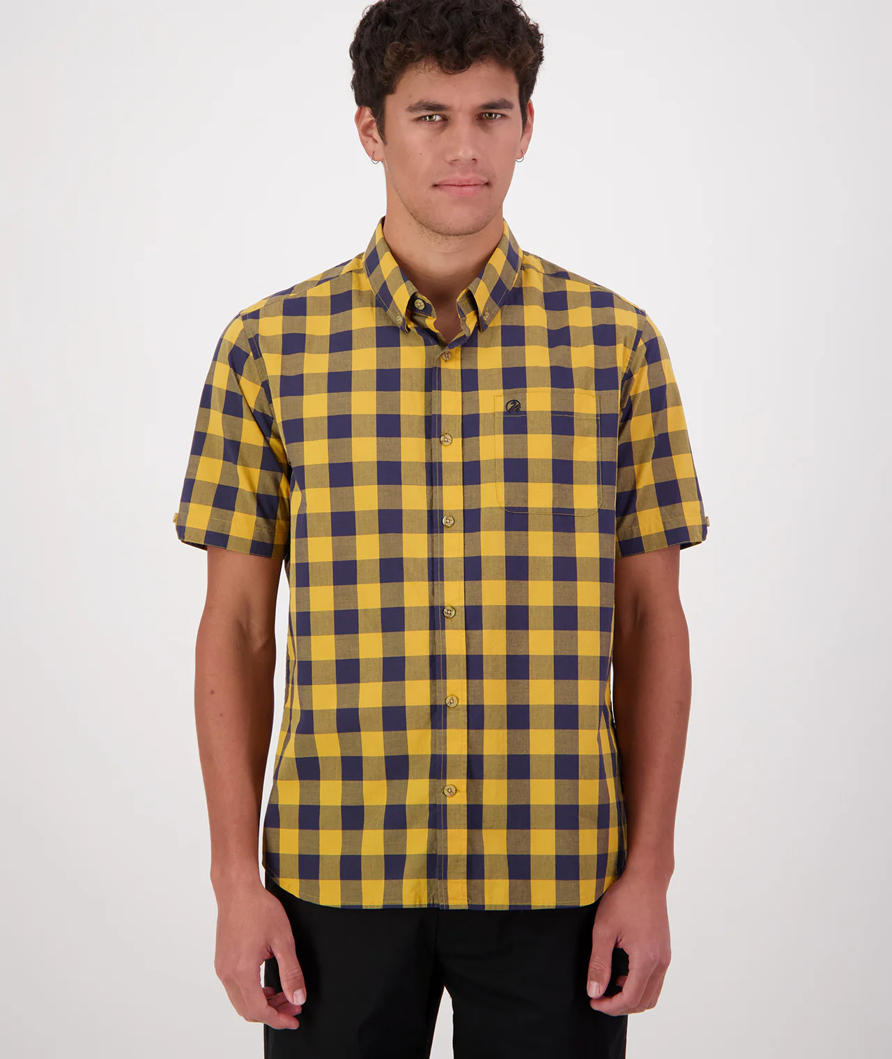 Men's Rings Beach Short Sleeve Shirt