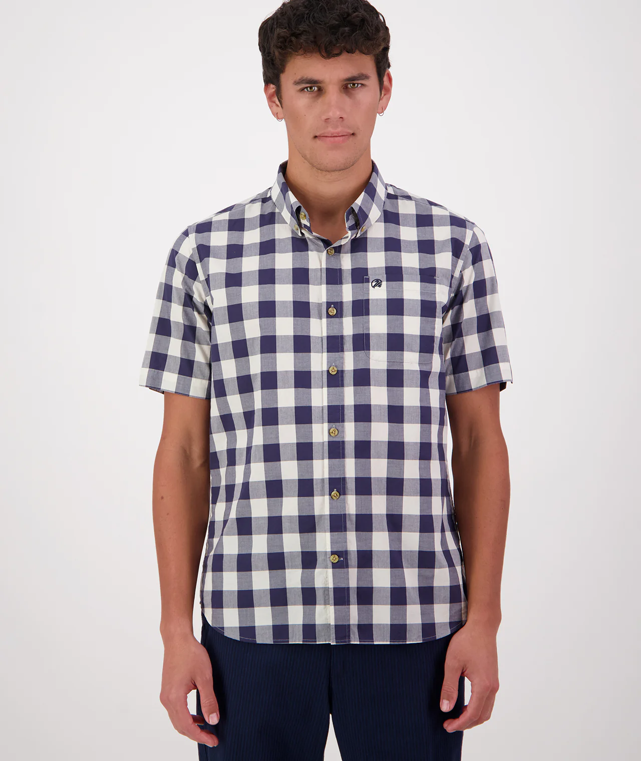 Men's Rings Beach Short Sleeve Shirt