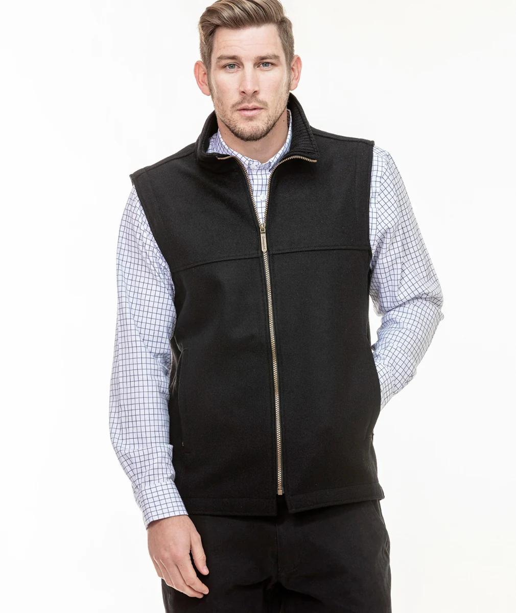 Men's Saddleback Wool Vest - Image 4