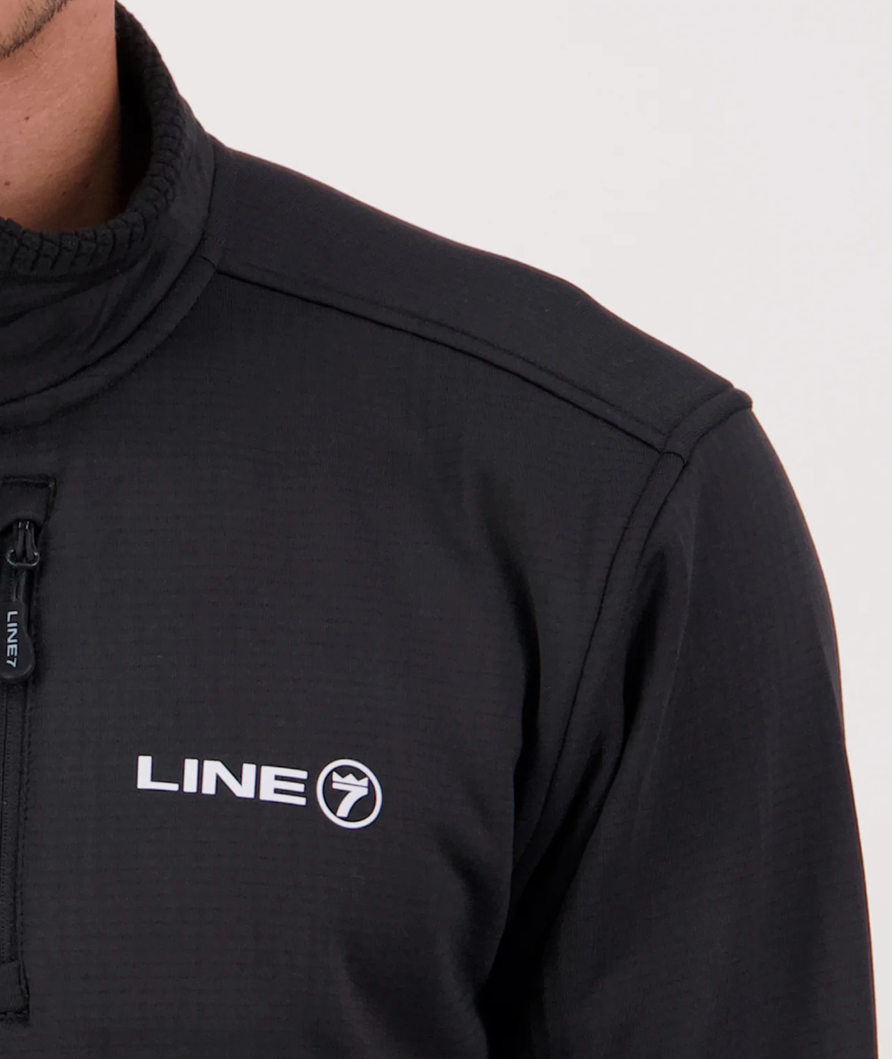 Line 7 Men's Storm Grid Back Fleece Top - Image 7