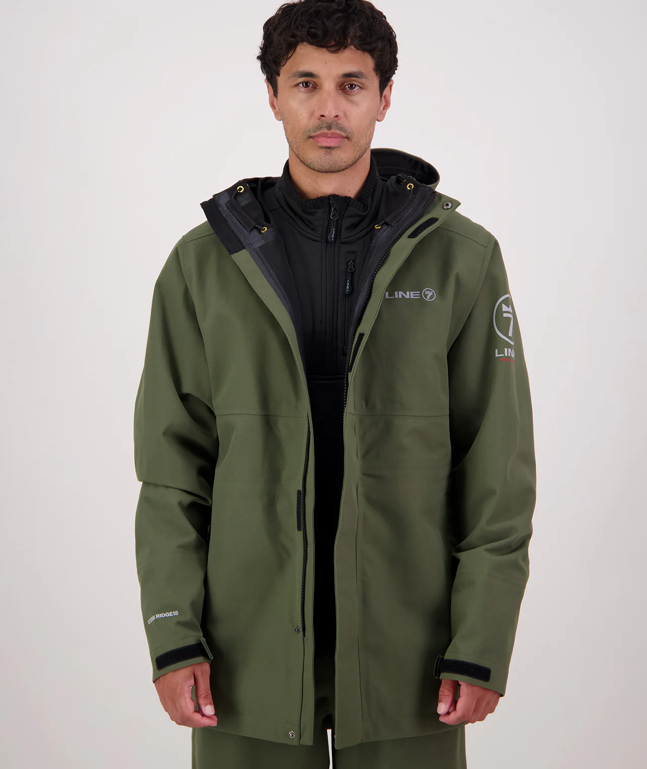 Line 7 Men's Storm Ridge15 V2 Waterproof 3 Layer Jacket - Image 3