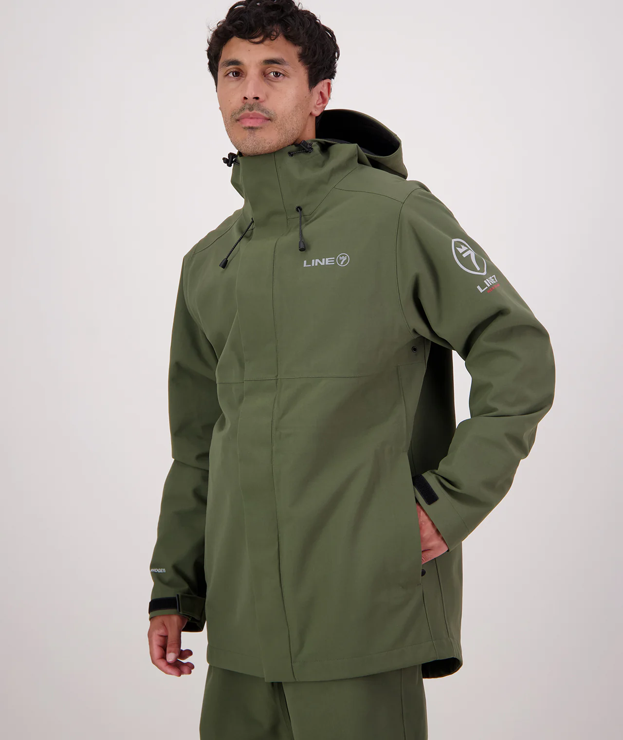 Line 7 Men's Storm Ridge15 V2 Waterproof 3 Layer Jacket - Image 6