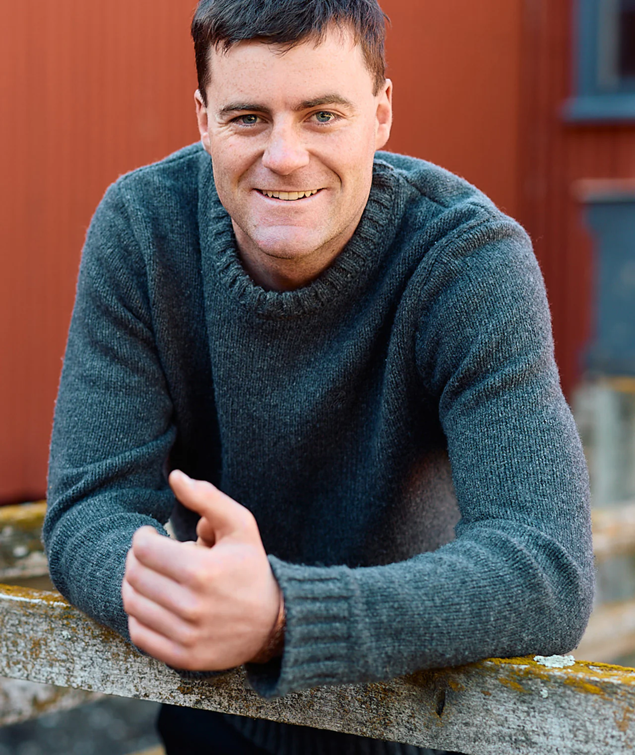 Men's Waylins Wool Knit Crew - Image 7