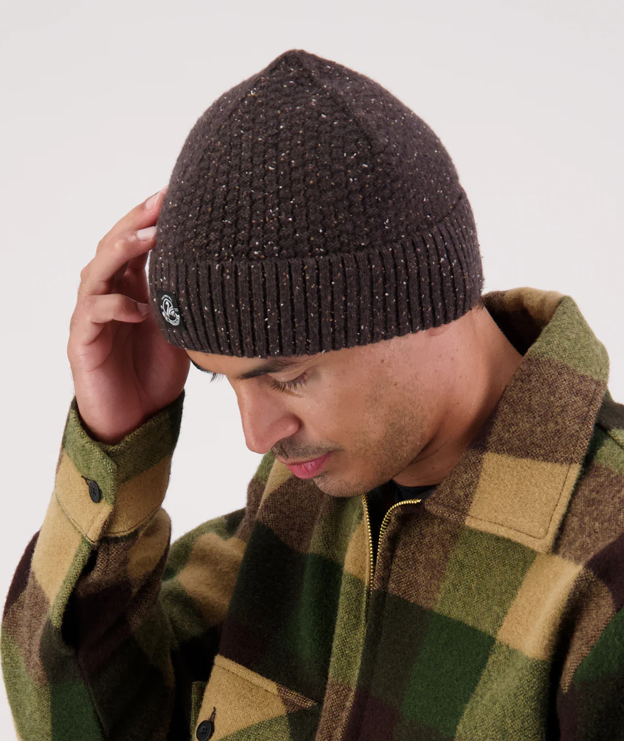 South Road Waffle Beanie - Image 3