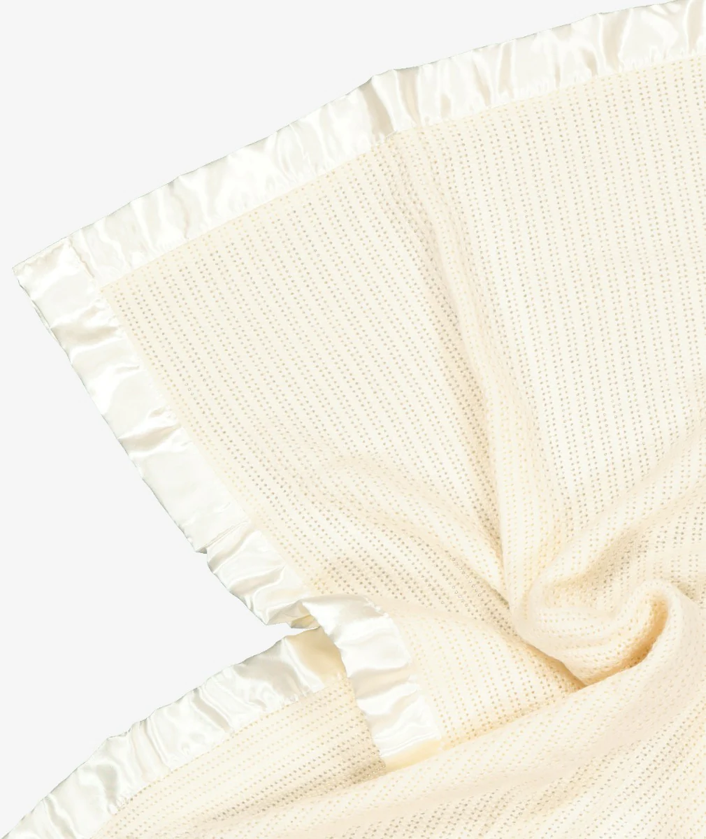 Thermalweave Wool Cot Blanket - Image 2