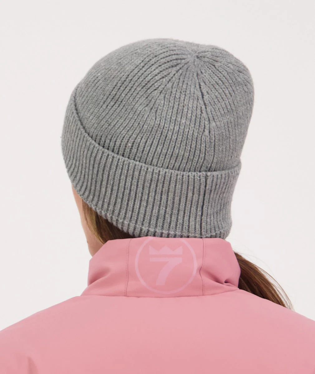 Line 7 Unisex Logo Fisherman Knit Beanie - Image 5