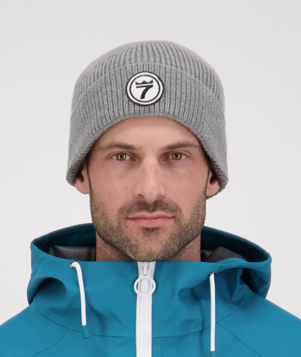 Line 7 Unisex Logo Fisherman Knit Beanie - Image 6