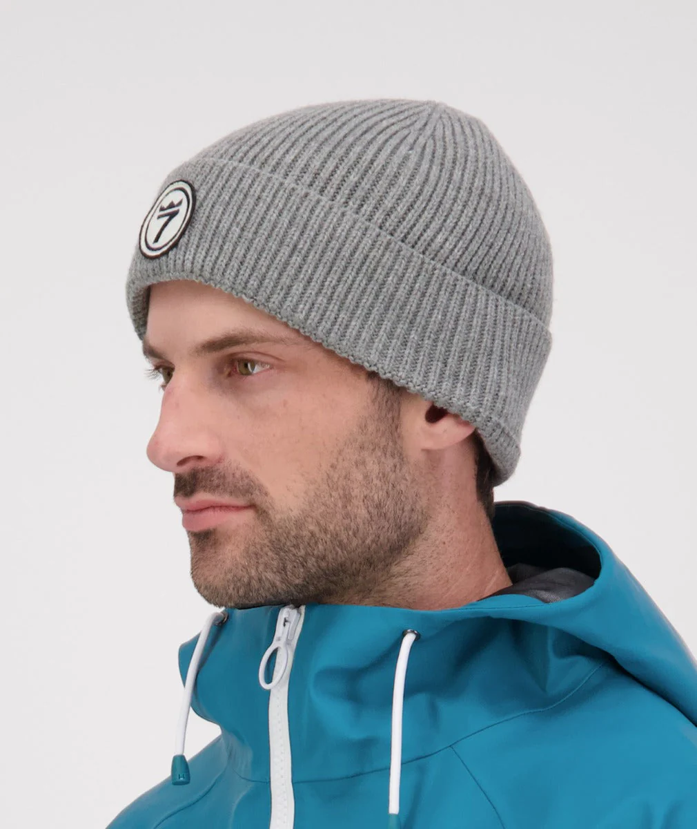 Line 7 Unisex Logo Fisherman Knit Beanie - Image 7