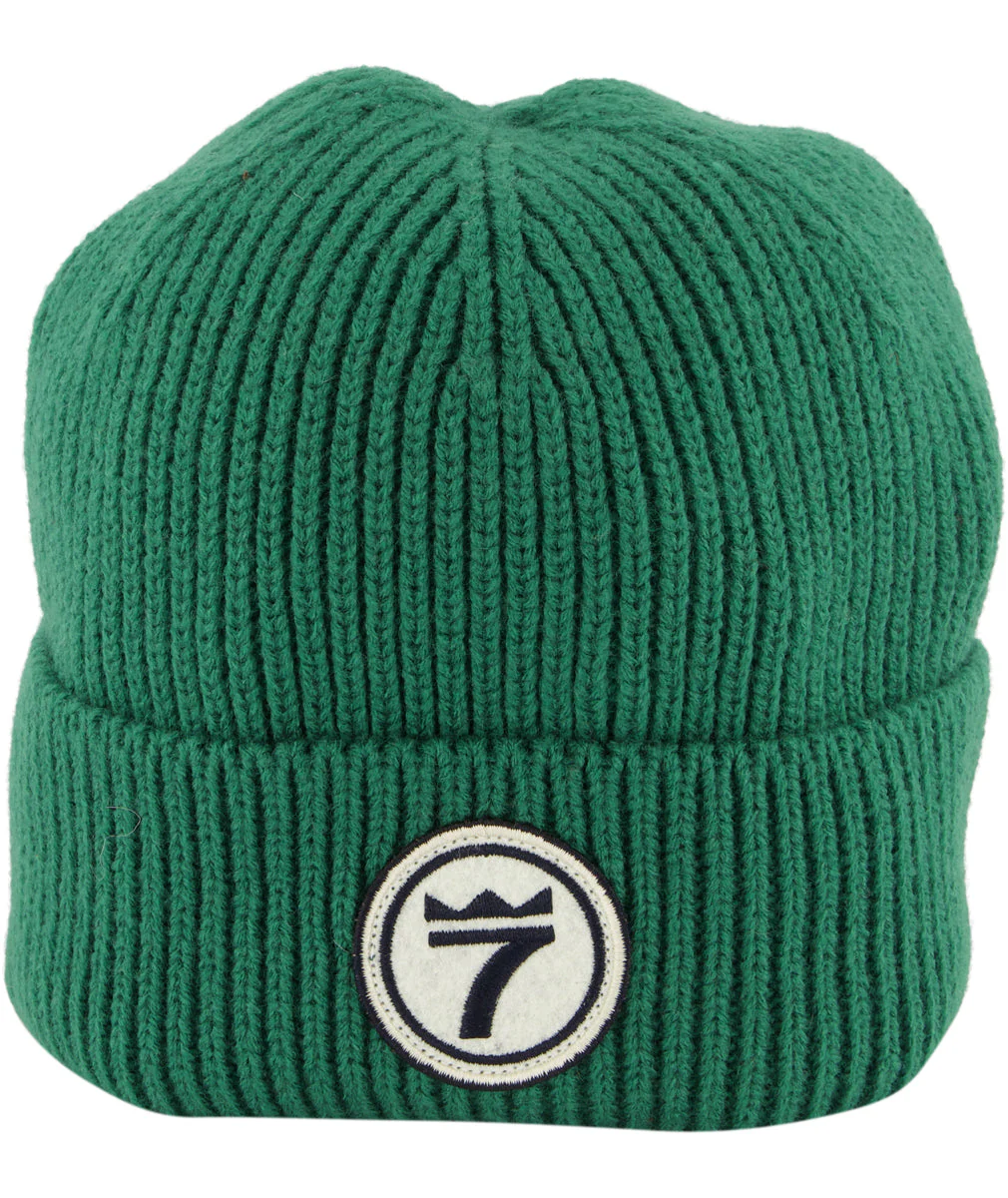 Line 7 Unisex Logo Fisherman Knit Beanie - Image 2