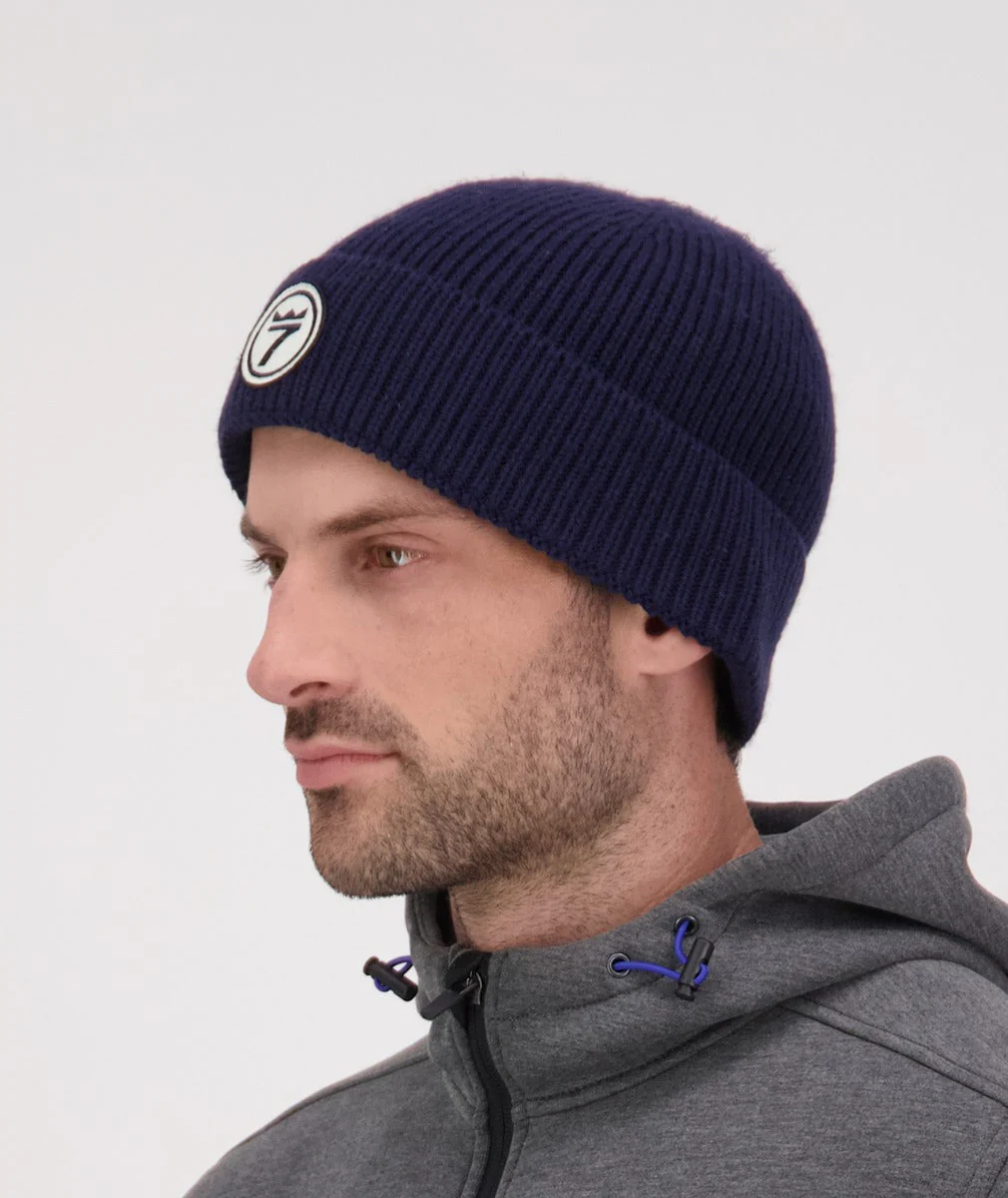 Line 7 Unisex Logo Fisherman Knit Beanie - Image 2