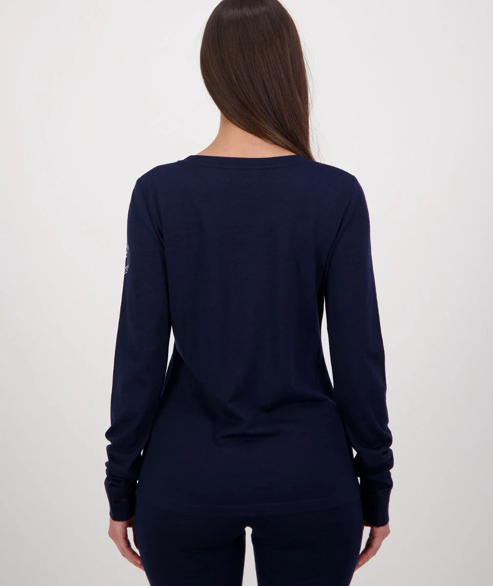 Line 7 Women's Merino Long Sleeve Crew Baselayer - Image 4