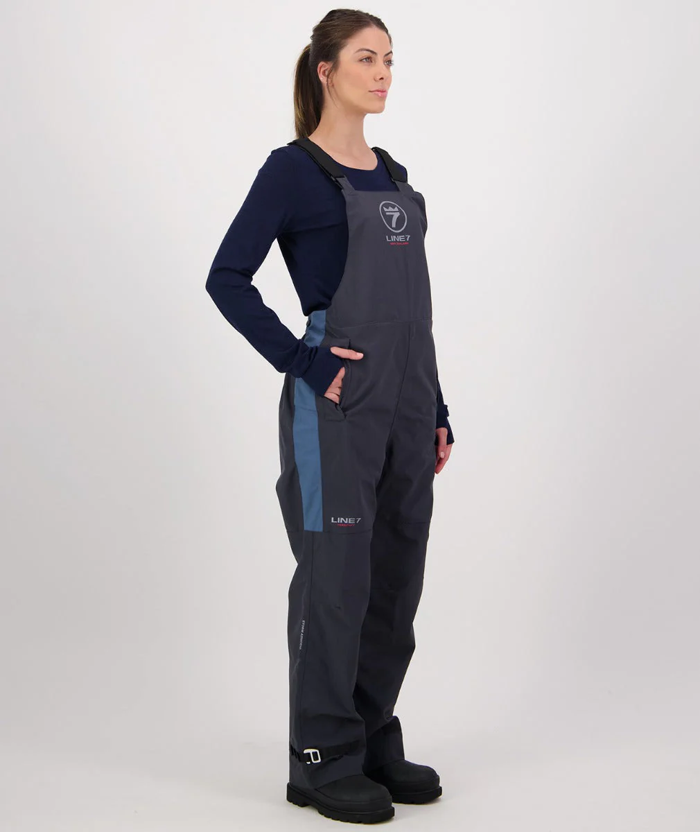Line 7 Women's Storm Armour10 Waterproof 2 Layer Bib Overtrouser - Image 3