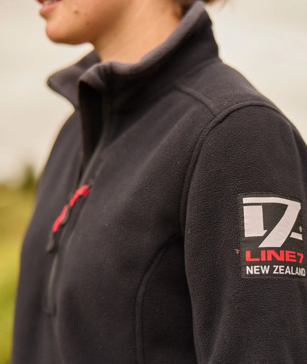 Line 7 Women's Territory Wind Pro 1/2 Zip Fleece Jacket - Image 3