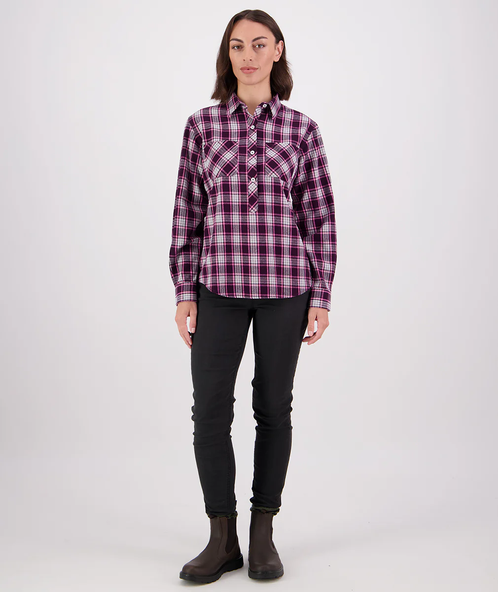 Women's Barn Long Sleeve Shirt - Image 5