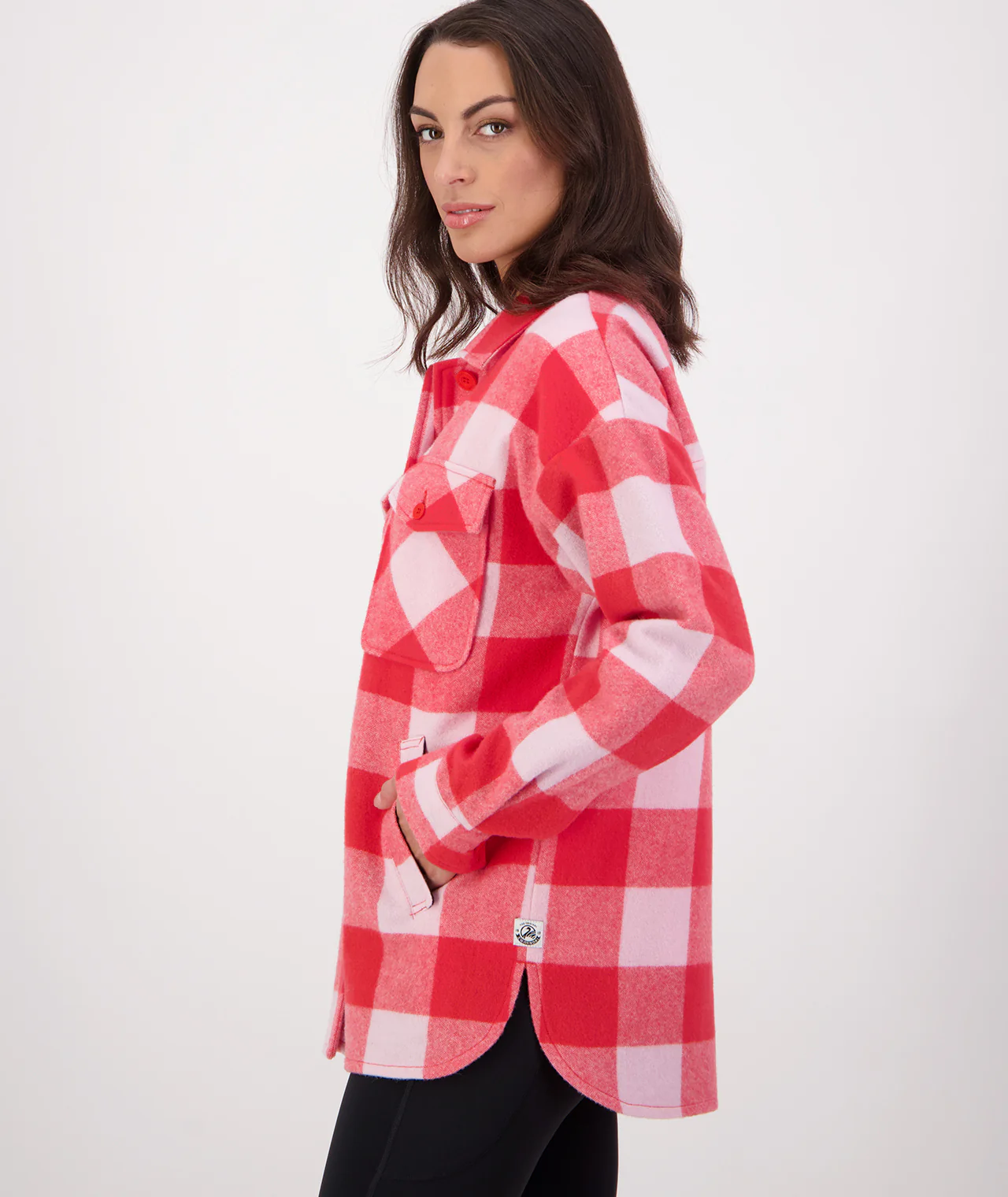 Women's Harbourage Lite Wool Shacket - Image 3