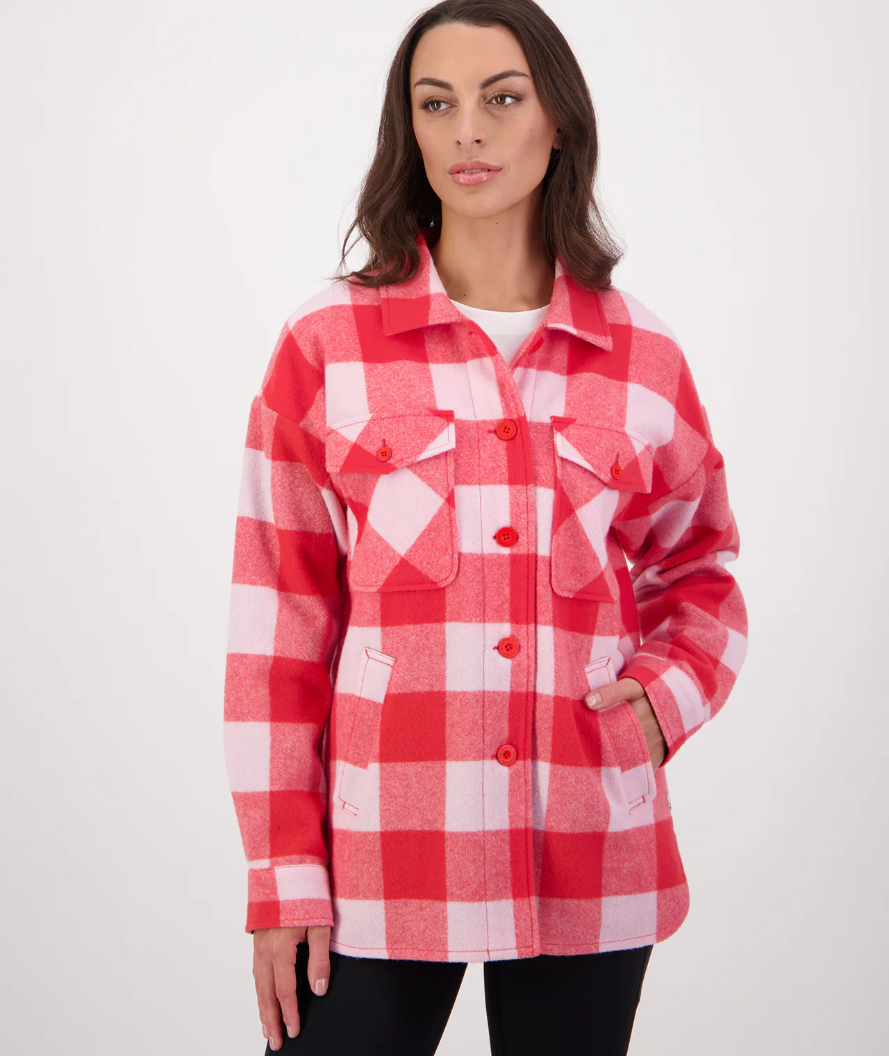 Women's Harbourage Lite Wool Shacket - Image 4
