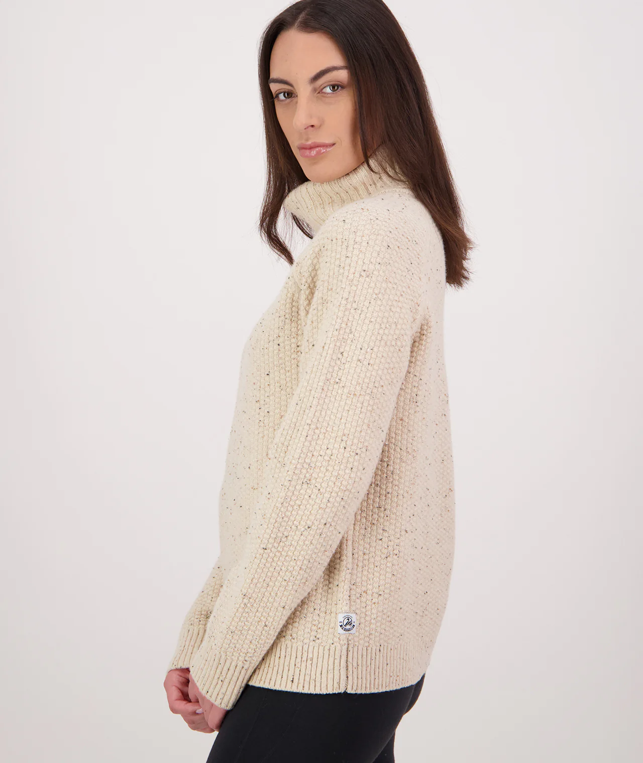 Women's Lyttelton V2 Roll Neck Jumper - Image 3