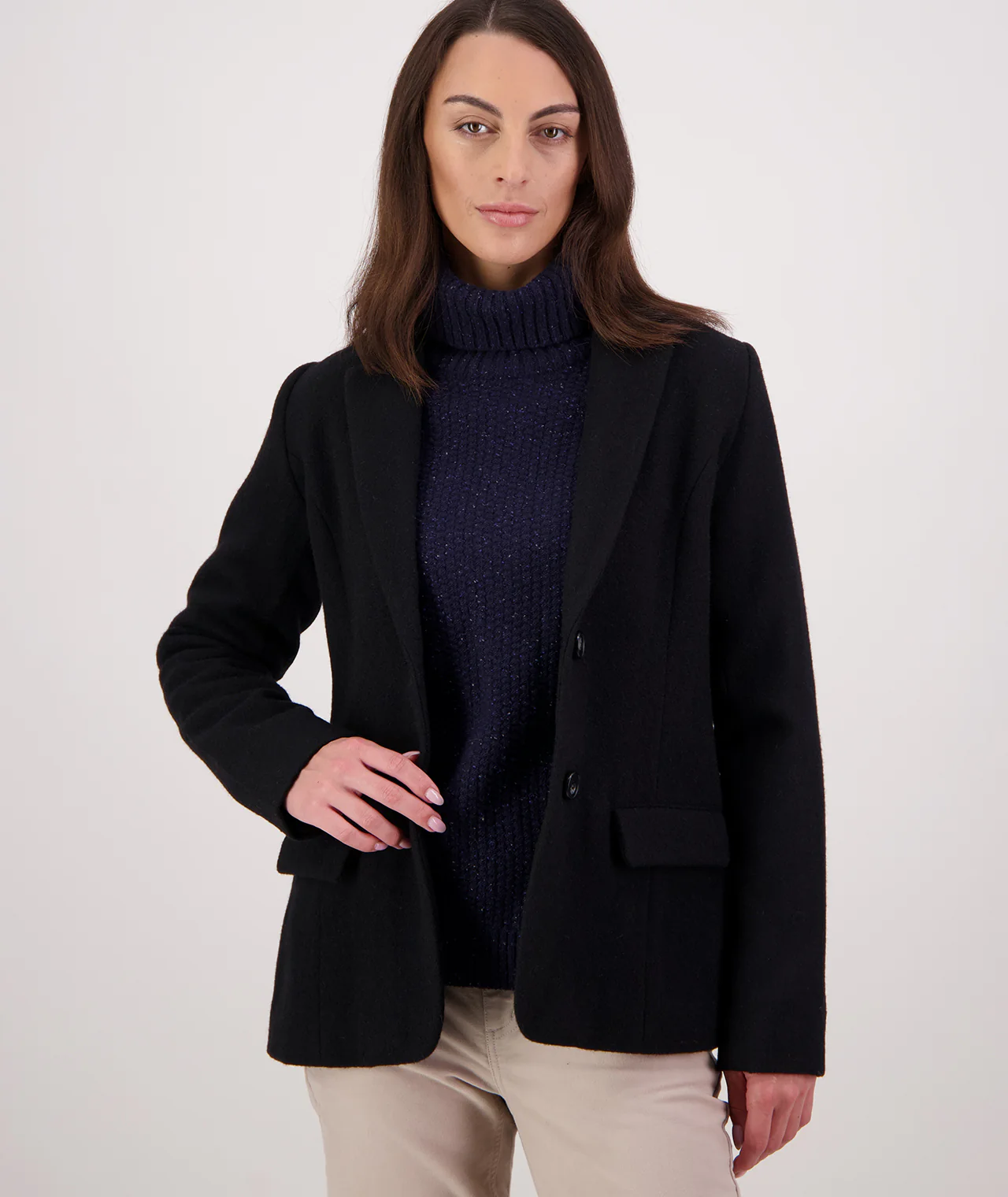 Women's Parnell Wool Blazer - Image 2